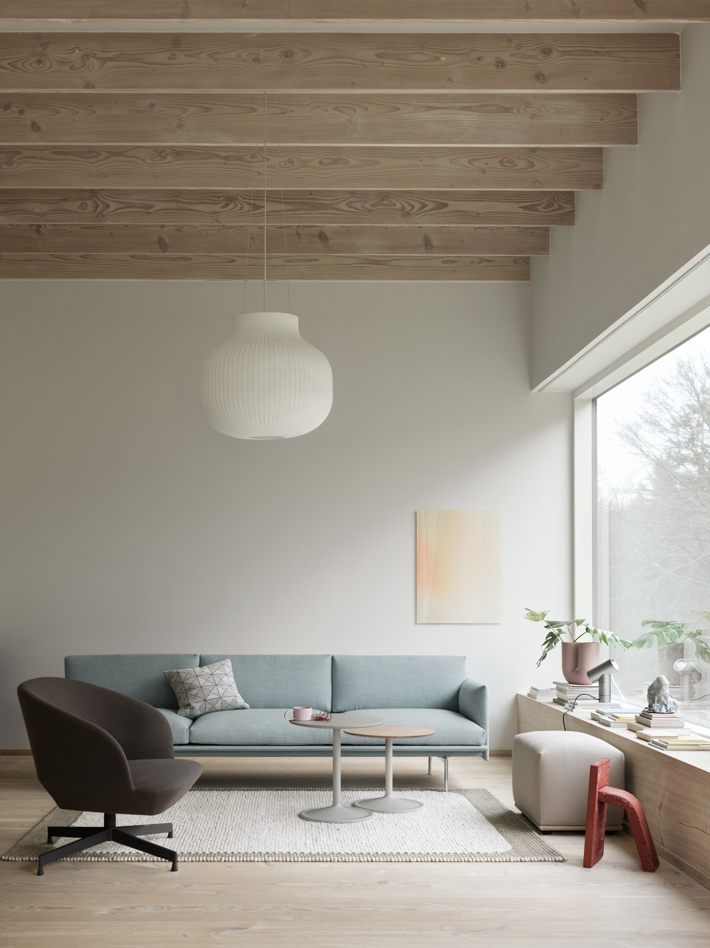 SOFT light gray side table