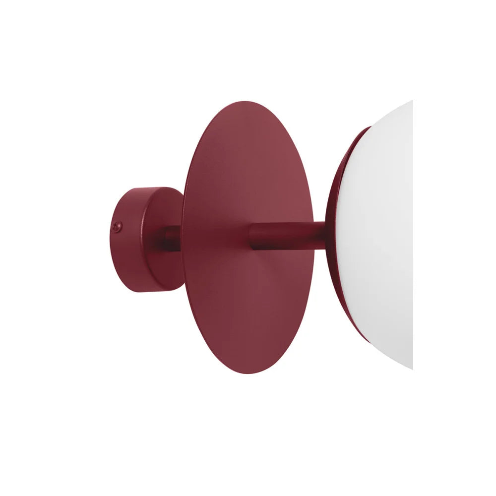 Ceiling lamp PLAAT burgundy