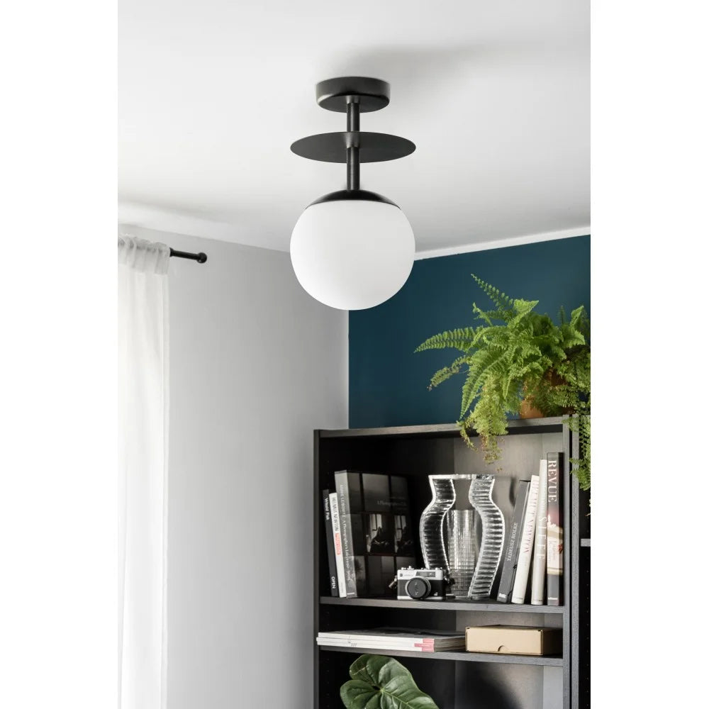Ceiling lamp PLAAT navy blue