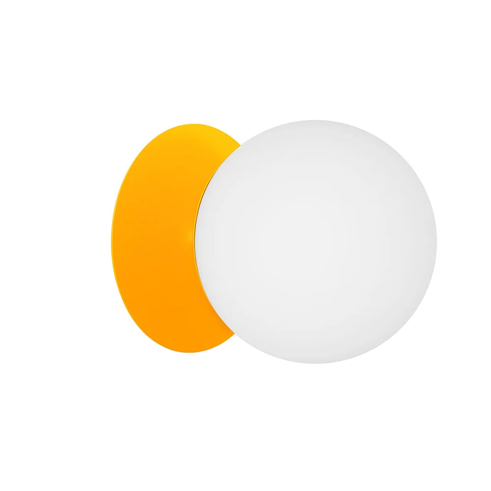 Wandleuchte PLAAT orange