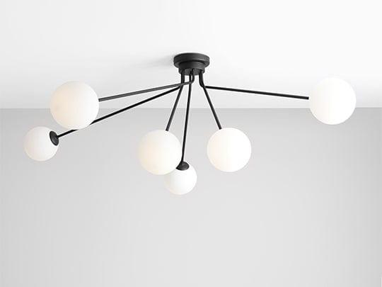 Plafon HOLM HEXA czarny Artera Eye on Design
