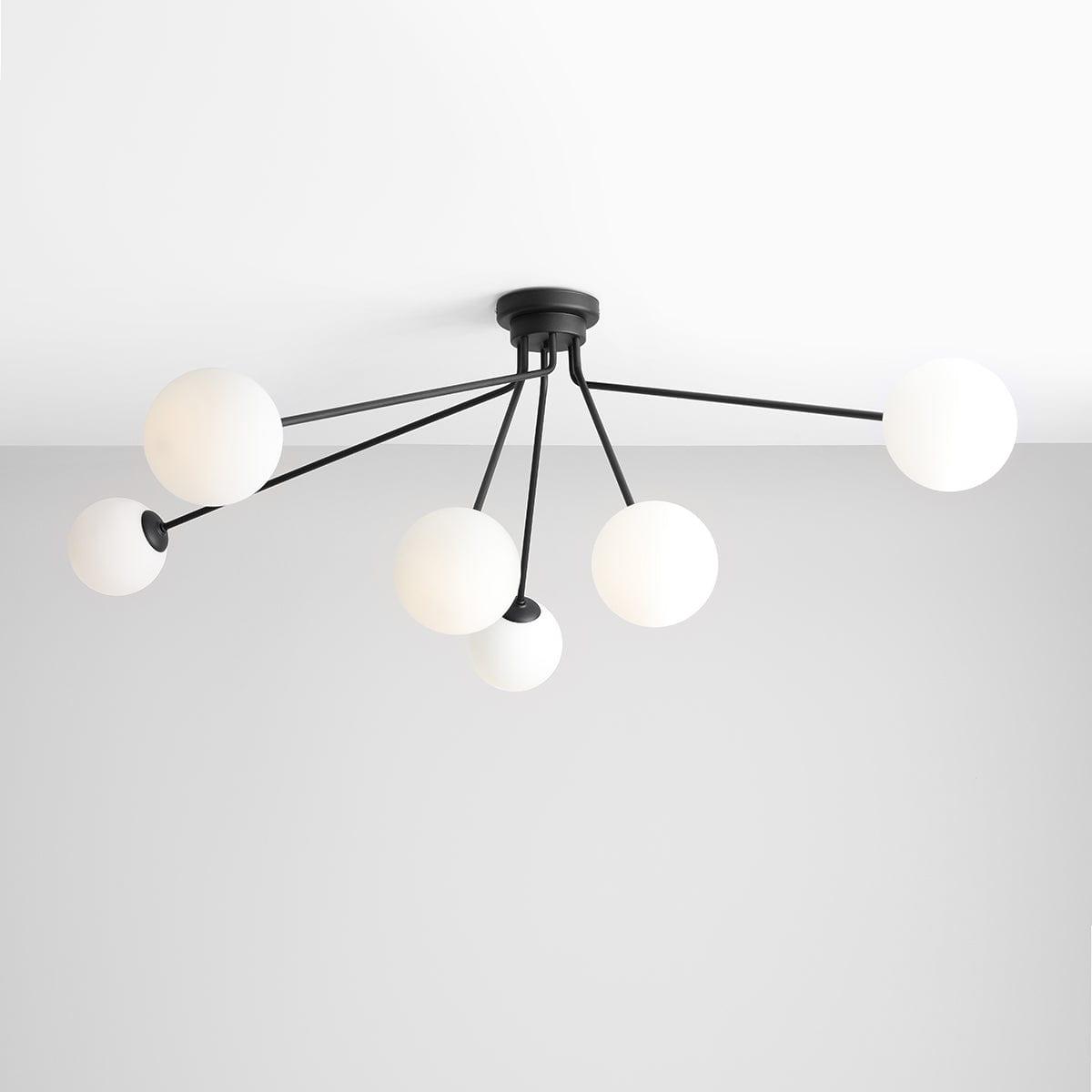 Plafon HOLM HEXA czarny Artera Eye on Design