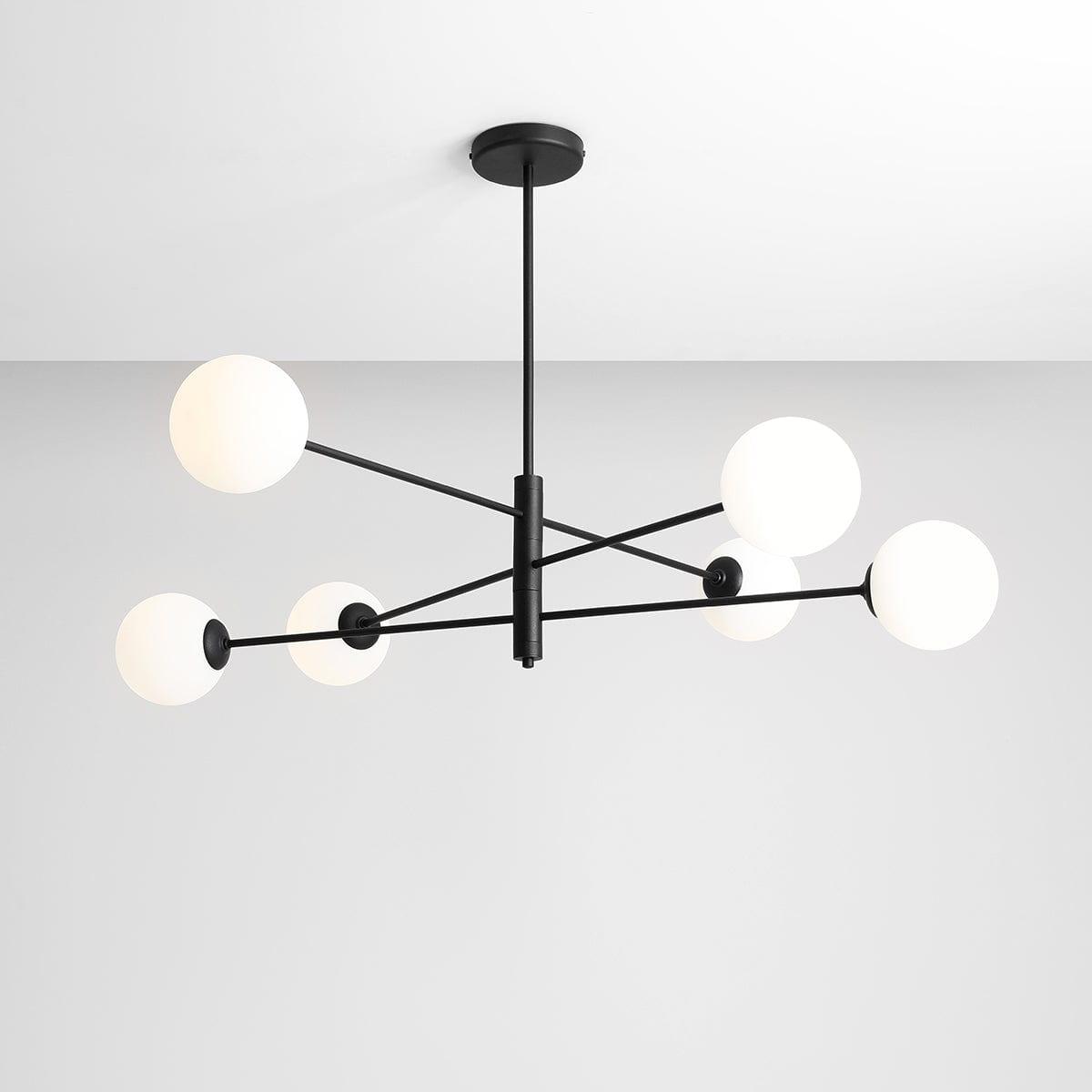 Plafon HOMME HEXA czarny Artera Eye on Design