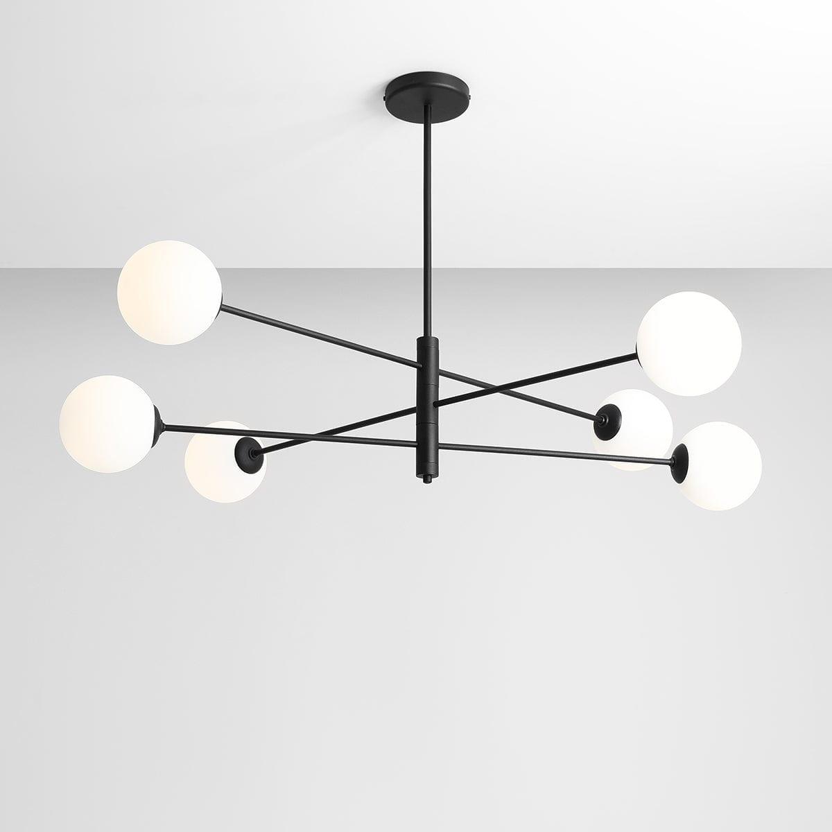 Plafon HOMME HEXA czarny Artera Eye on Design
