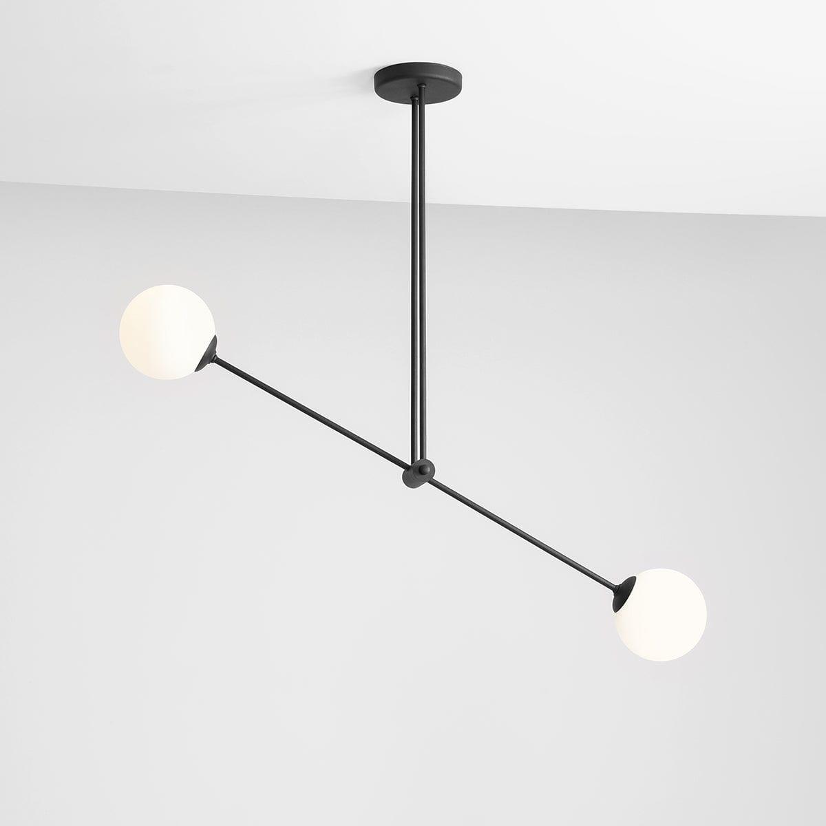 Plafon OHIO SLIM czarny Artera Eye on Design