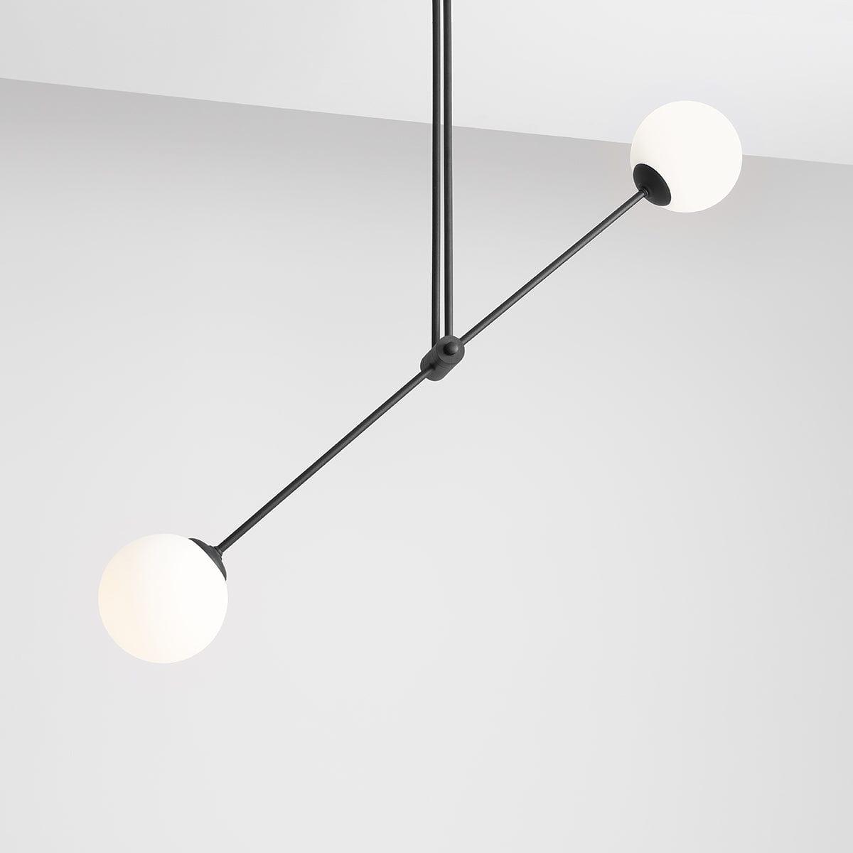 Plafon OHIO SLIM czarny Artera Eye on Design