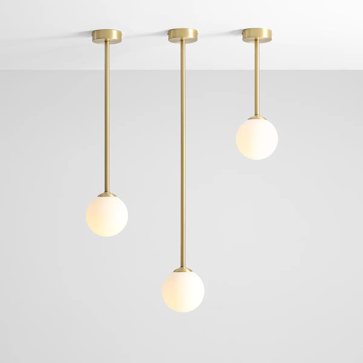 Plafon PINNE mosiężny Artera Eye on Design