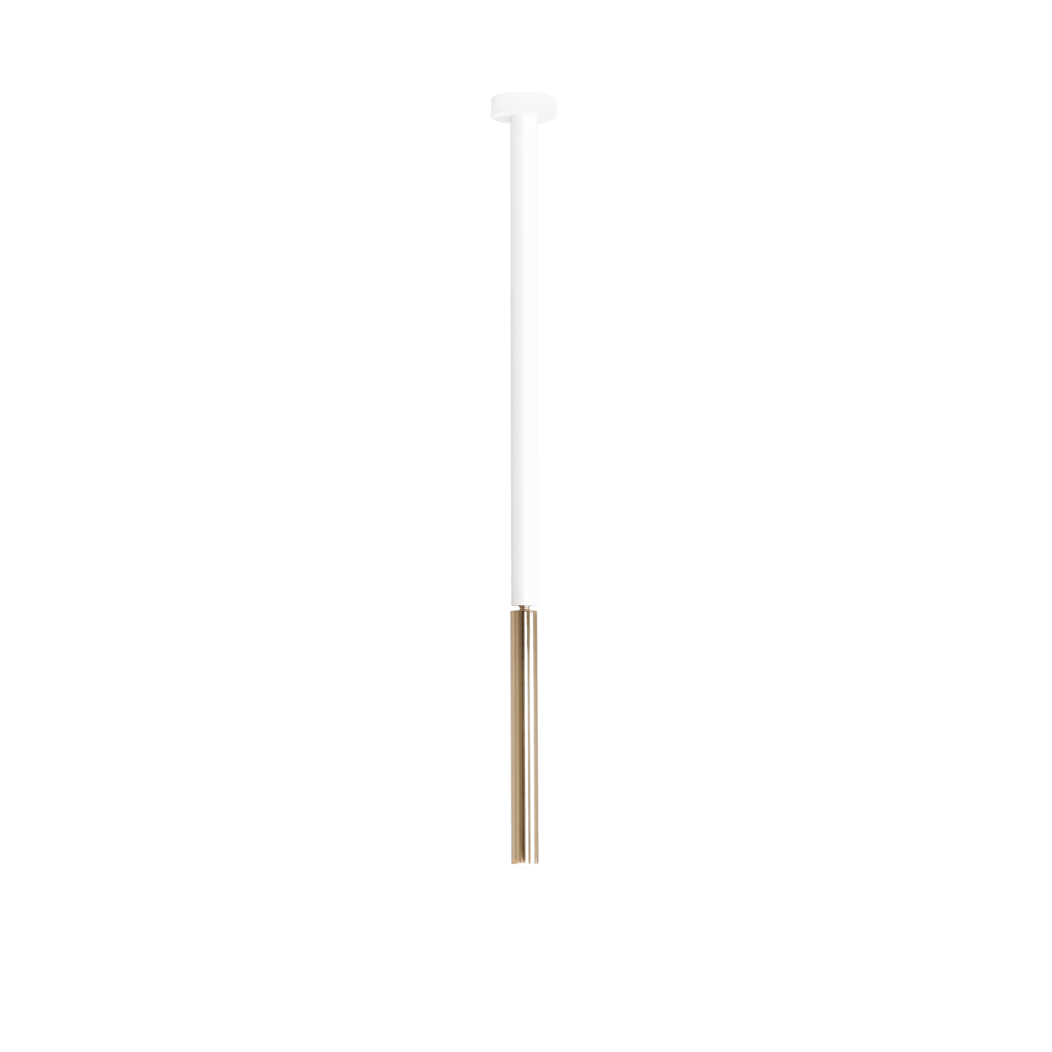 Plafon STICK biały ze złotym wykończeniem Artera Eye on Design