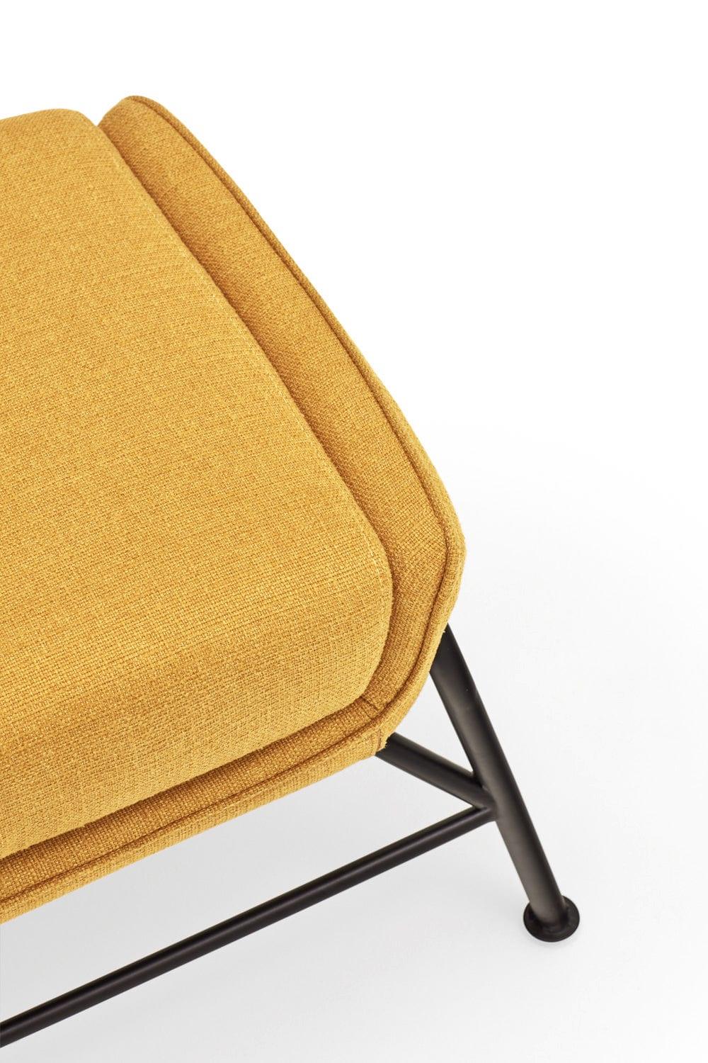 Podnóżek SADIRA musztardowy Teulat Eye on Design