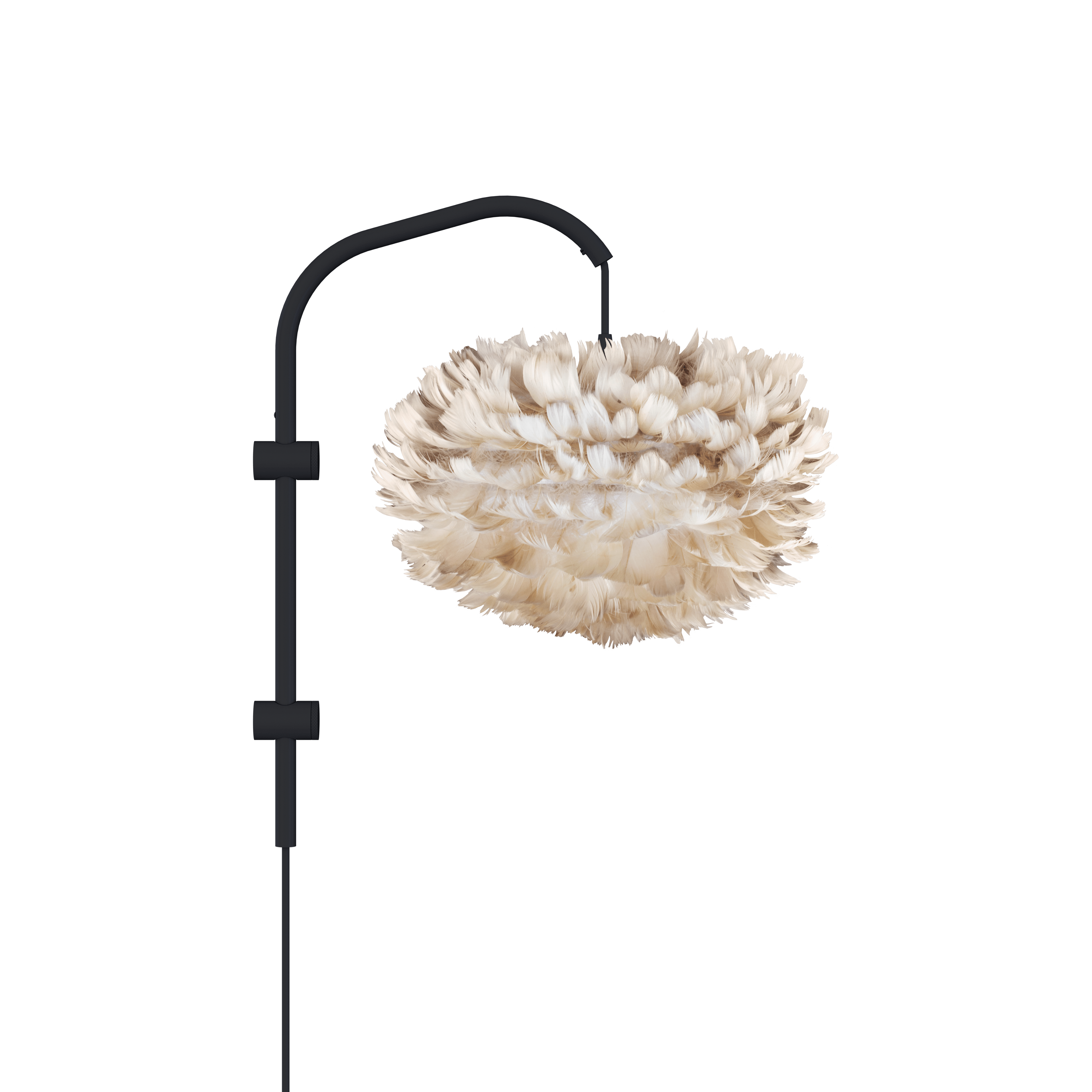 Podstawa lampy ściennej WILLOW MINI czarny UMAGE Eye on Design
