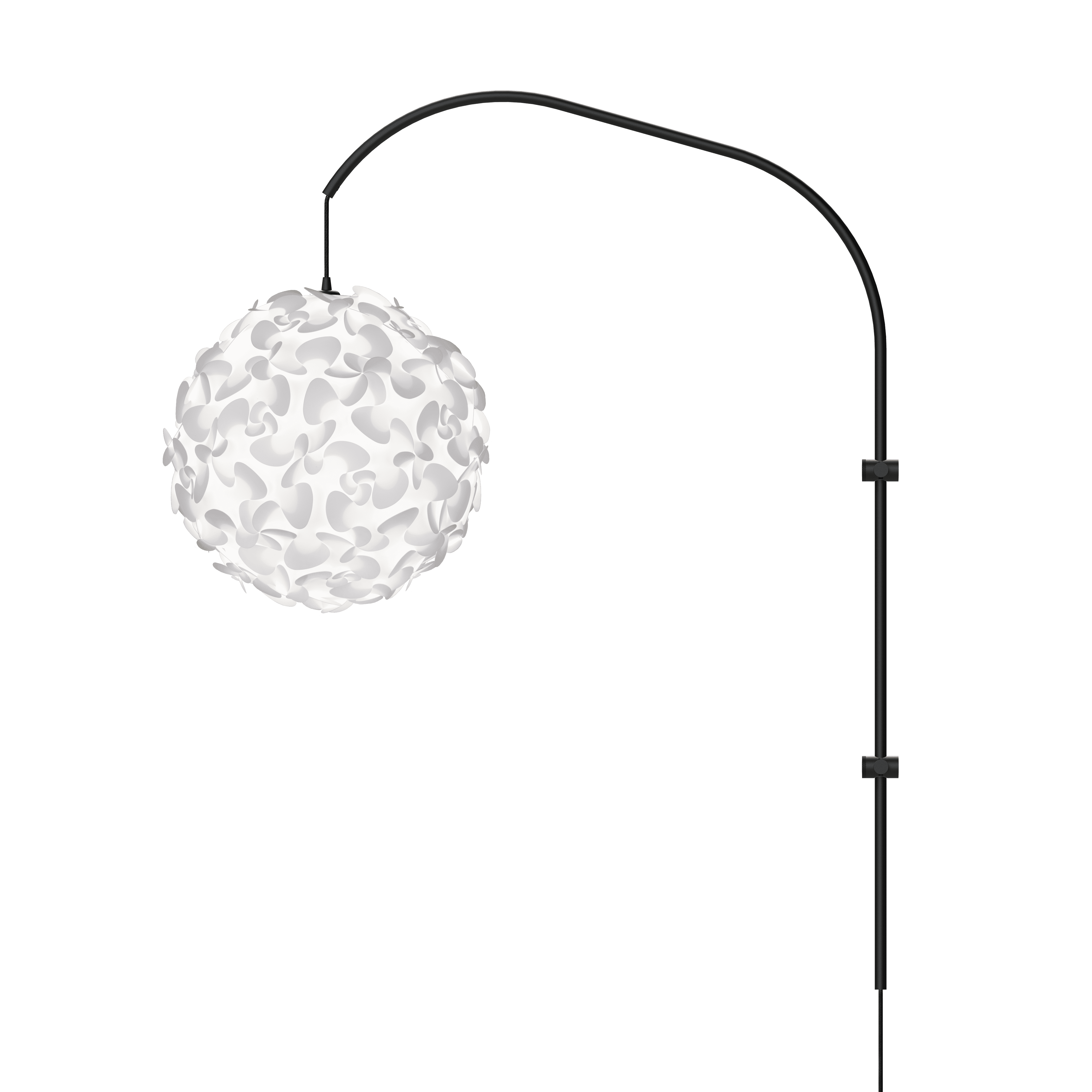 Podstawa lampy ściennej WILLOW SINGLE czarny UMAGE Eye on Design