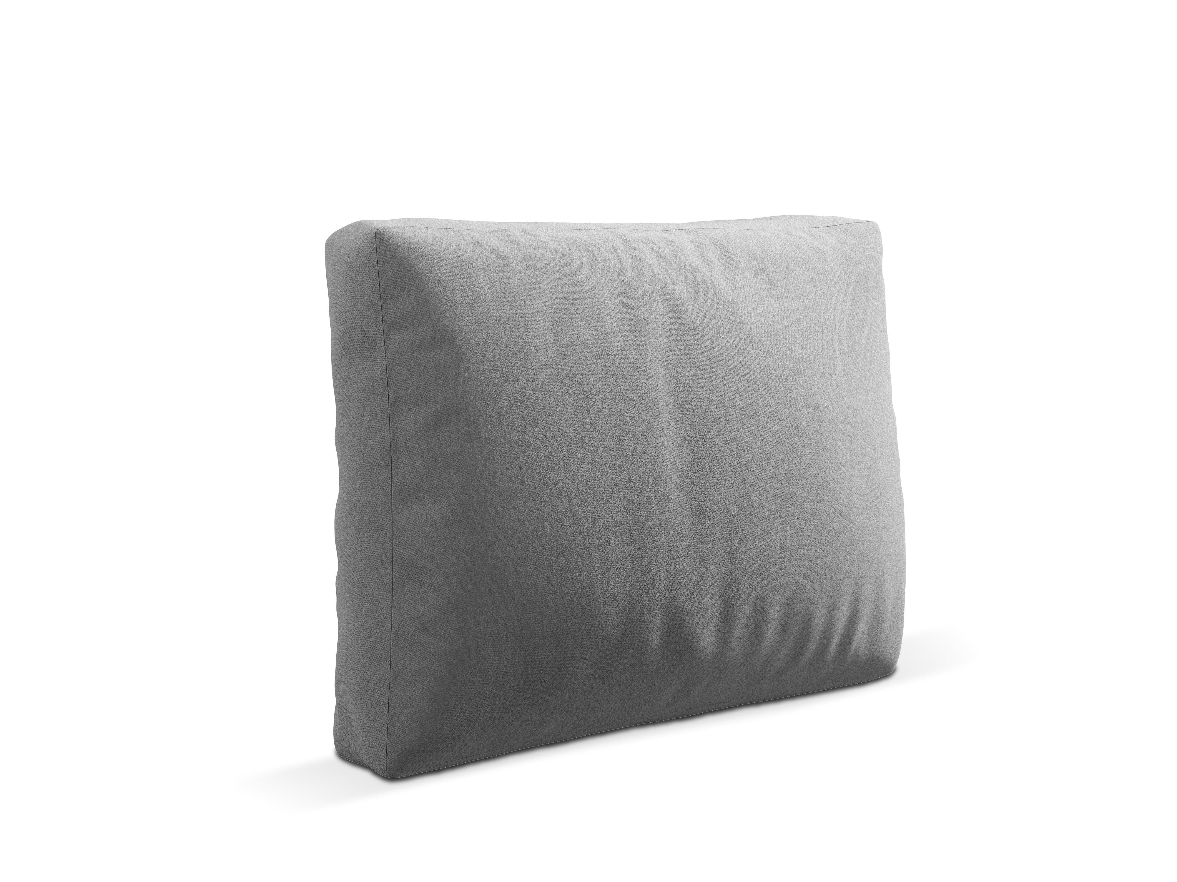 Poduszka aksamitna CAMDEN szary Cosmopolitan Design Eye on Design