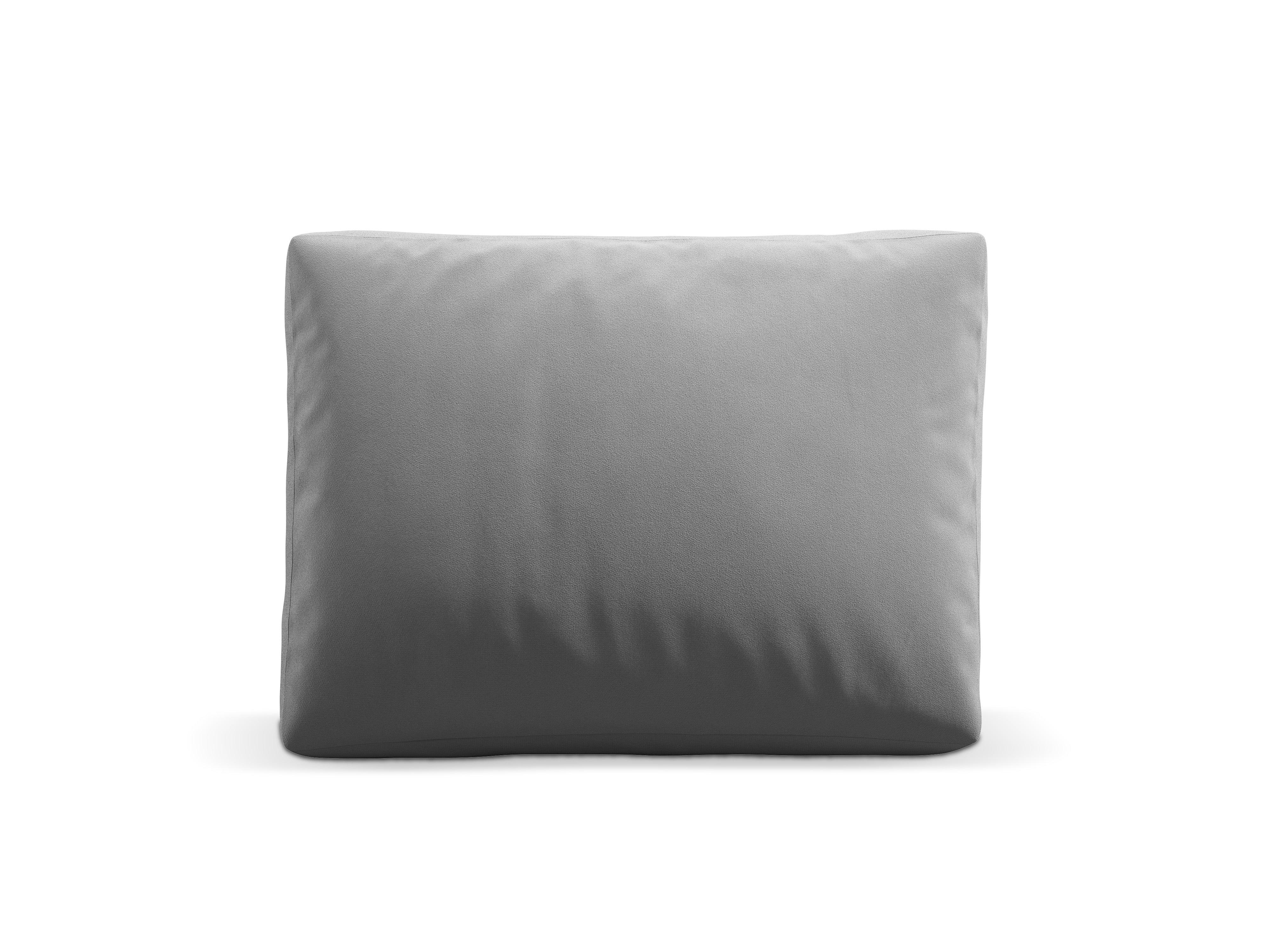 Poduszka aksamitna CAMDEN szary Cosmopolitan Design Eye on Design