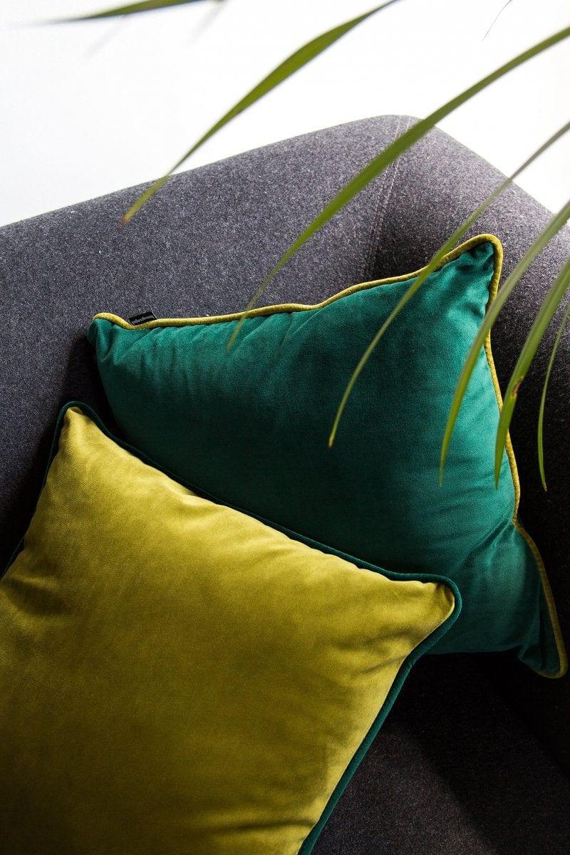 Poduszka dekoracyjna DUO zielony Poduszkowcy Eye on Design