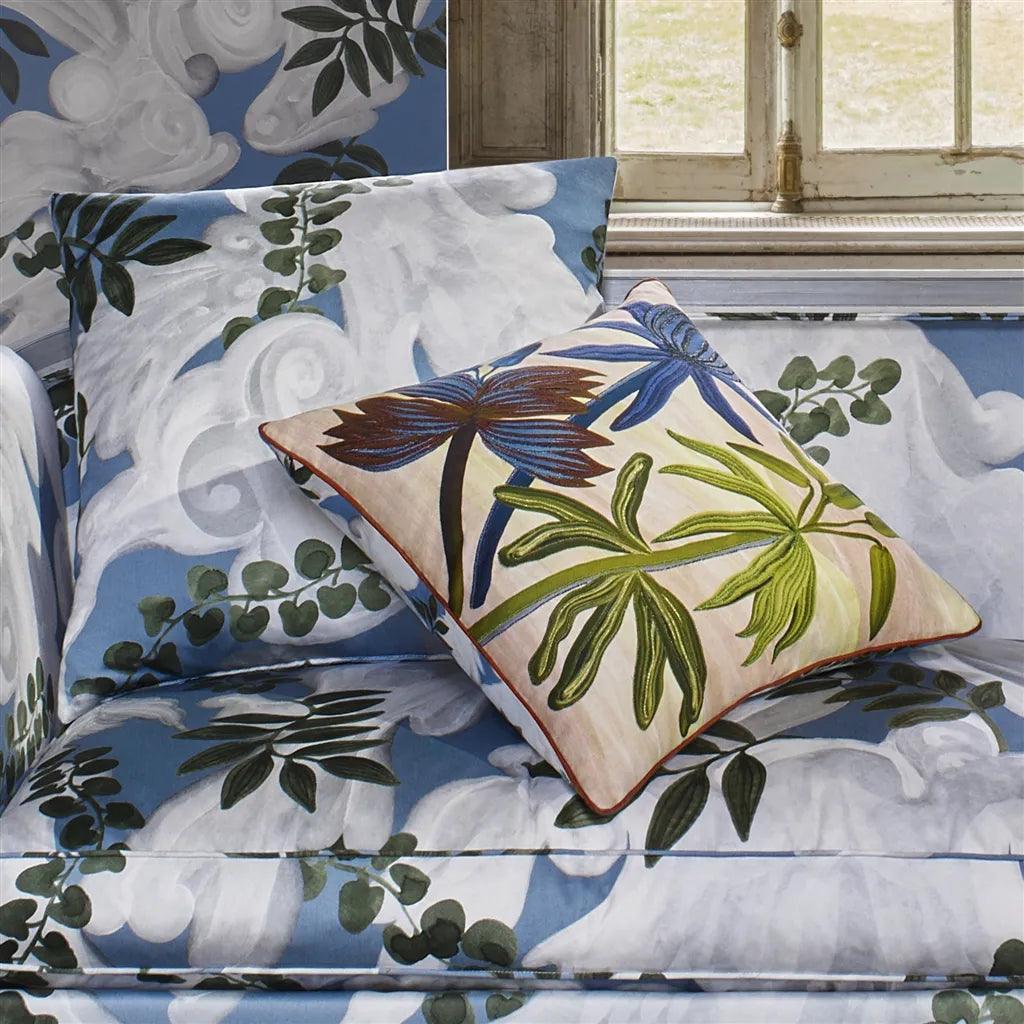 Poduszka dwustronna GUATIZA PECHE bawełniana satyna Christian Lacroix Eye on Design