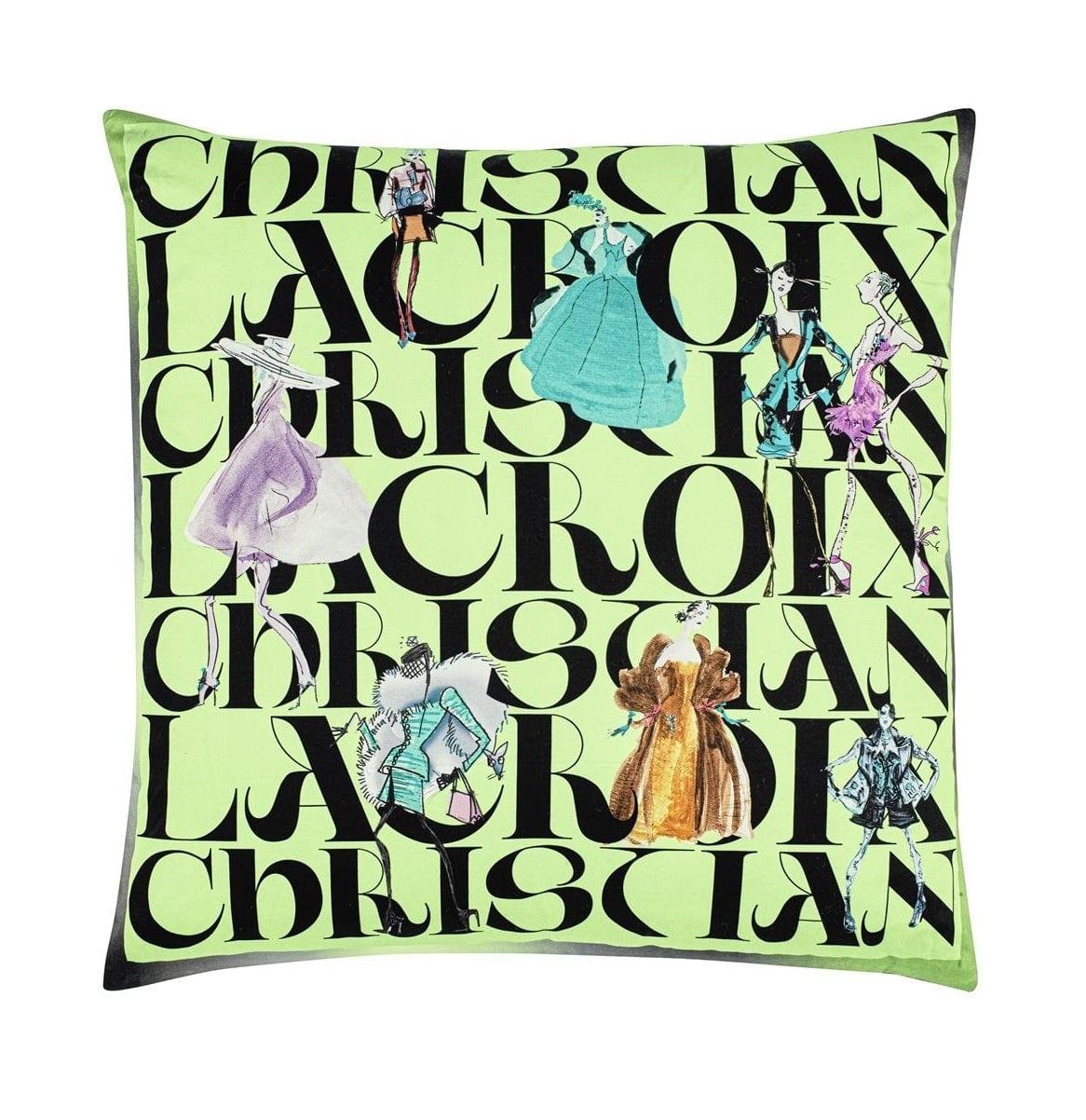 Poduszka dwustronna LACROIX PARADE JAIS bawełniana satyna Christian Lacroix Eye on Design