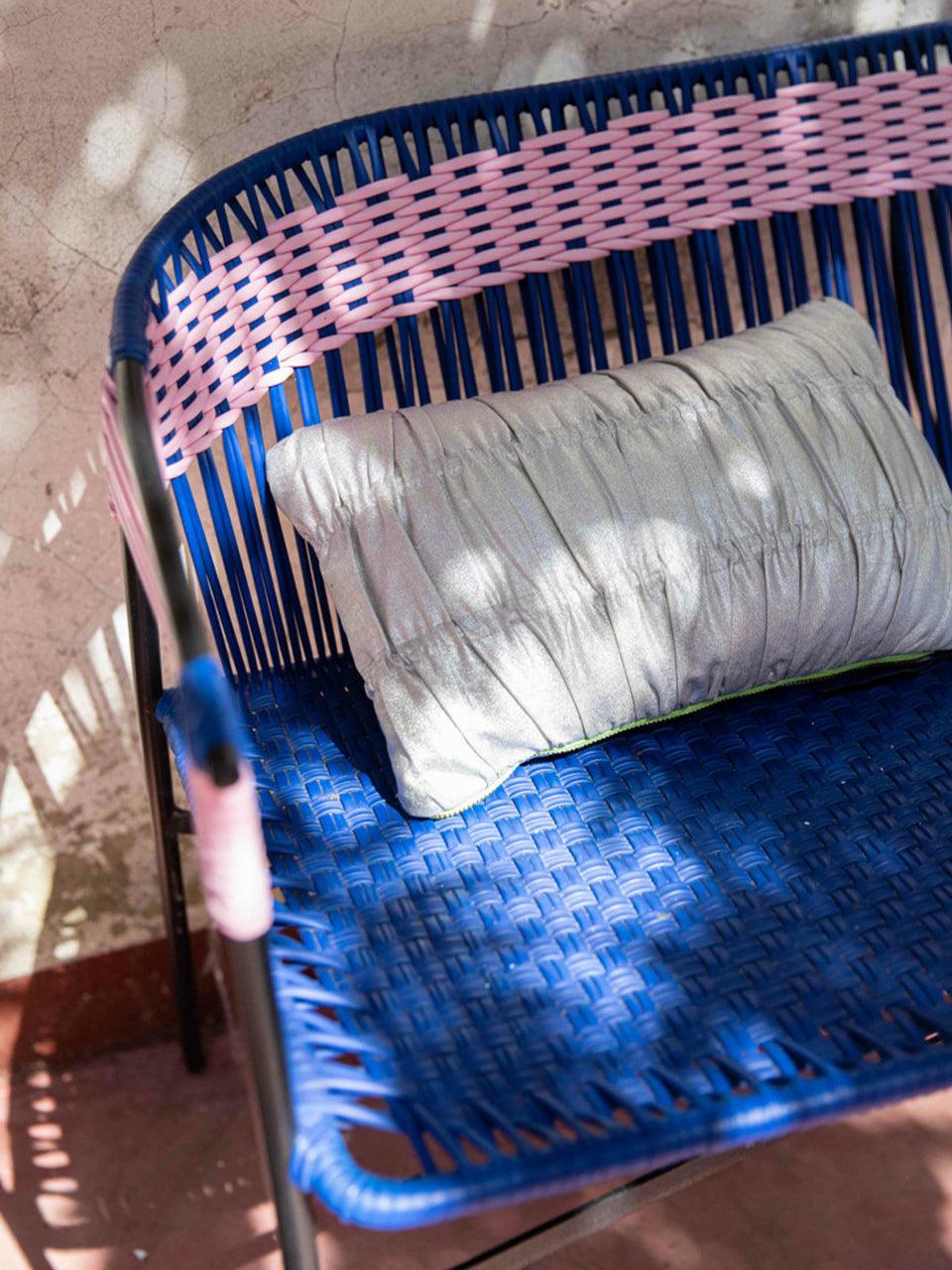 Poduszka dwustronna NEW AGE srebrny HKliving Eye on Design