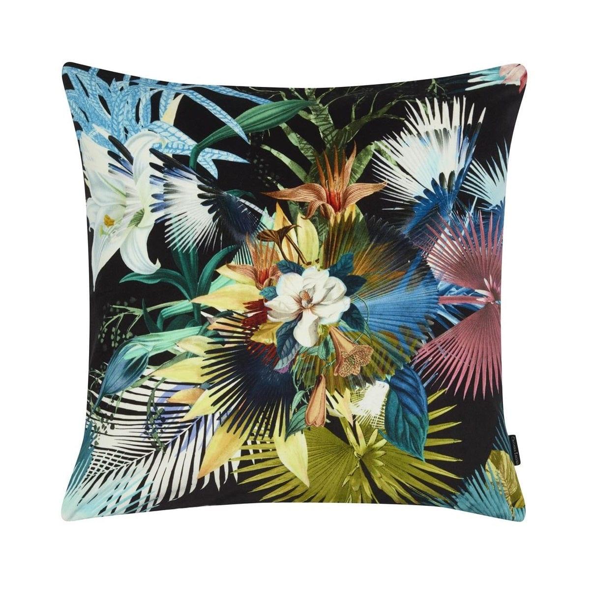 Poduszka dwustronna OISEAU DE BENGALE MARAIS bawełniana satyna Christian Lacroix Eye on Design