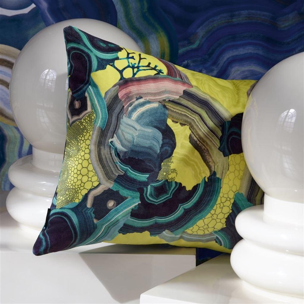 Poduszka dwustronna PRECIOUS IRIS bawełniana satyna Christian Lacroix Eye on Design