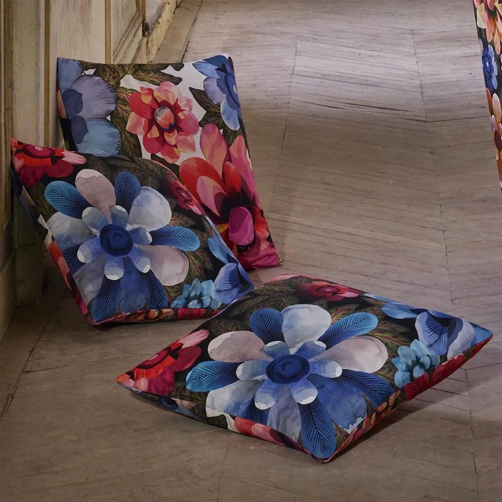 Poduszka dwustronna VALLARTA FLAMINGO bawełniana satyna Christian Lacroix Eye on Design