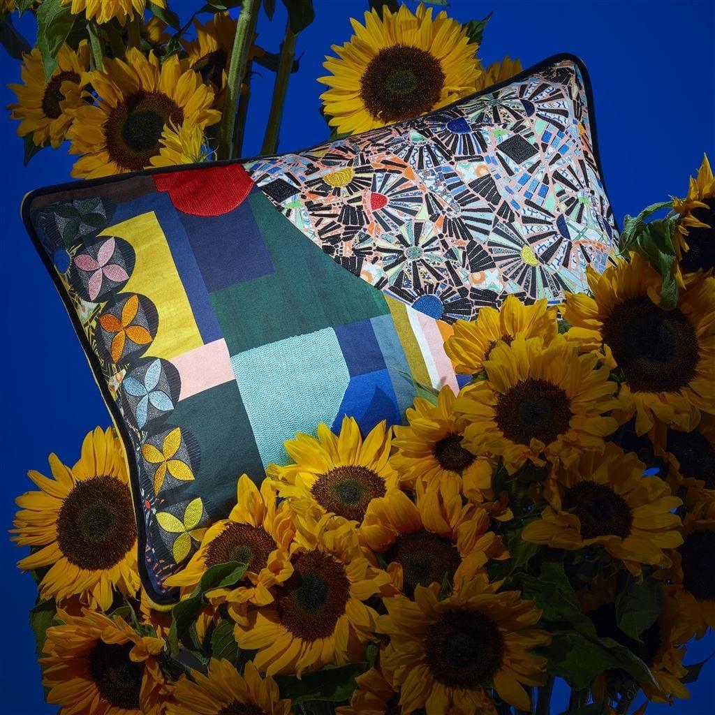 Poduszka MOSAIC FREAK bawełniana satyna Christian Lacroix Eye on Design
