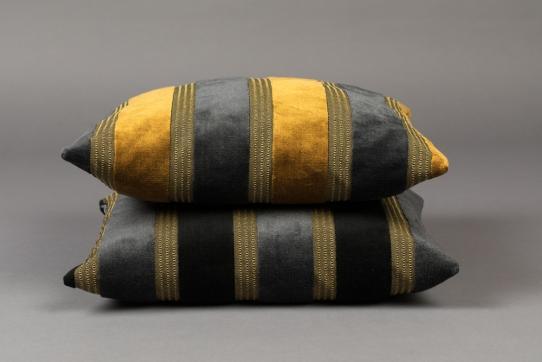 Poduszka SCOTT żółty/szary Dutchbone Eye on Design