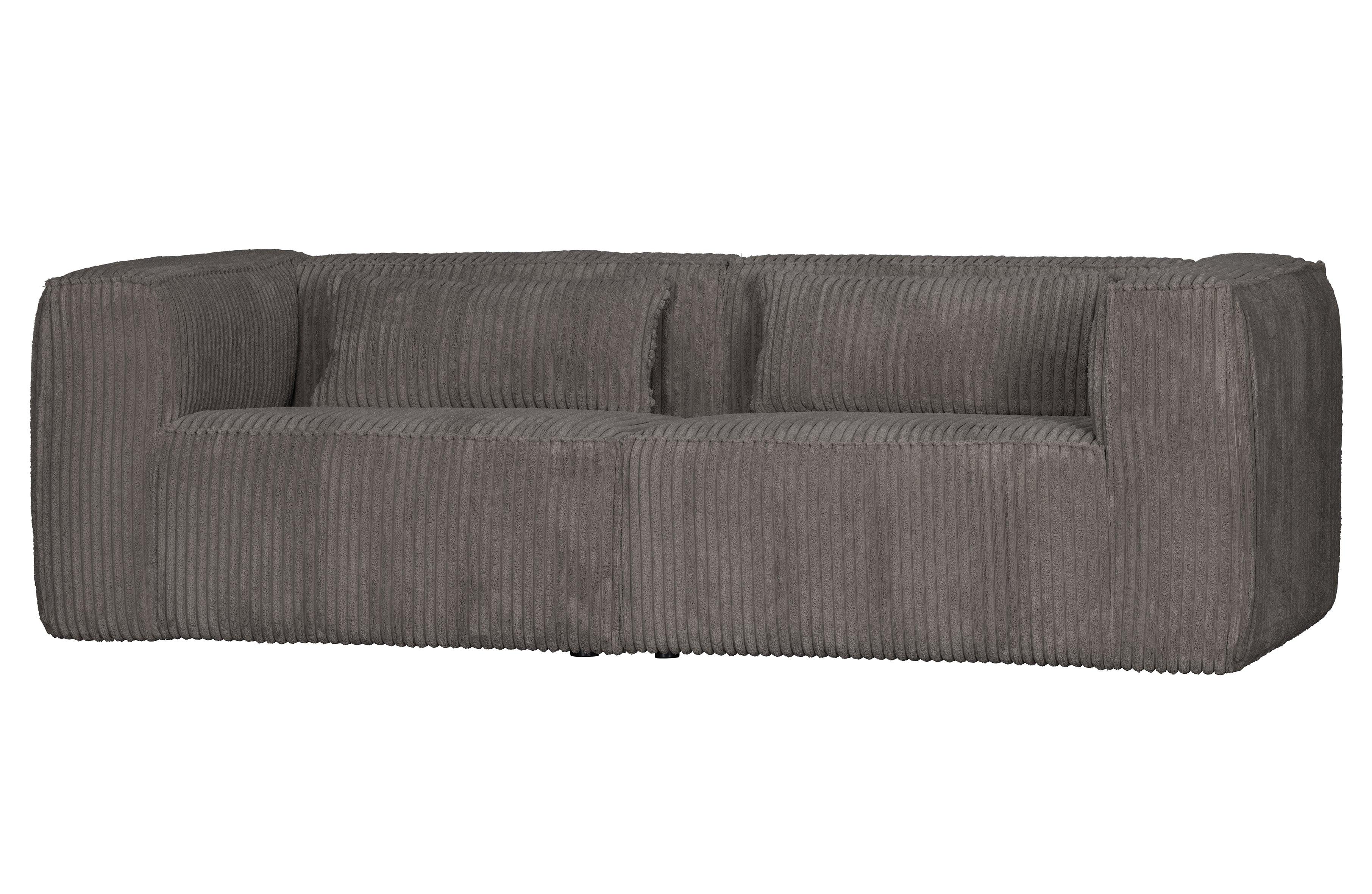 Poduszka sztruksowa BEAN RIB ciemnoszary Woood Exclusive Eye on Design