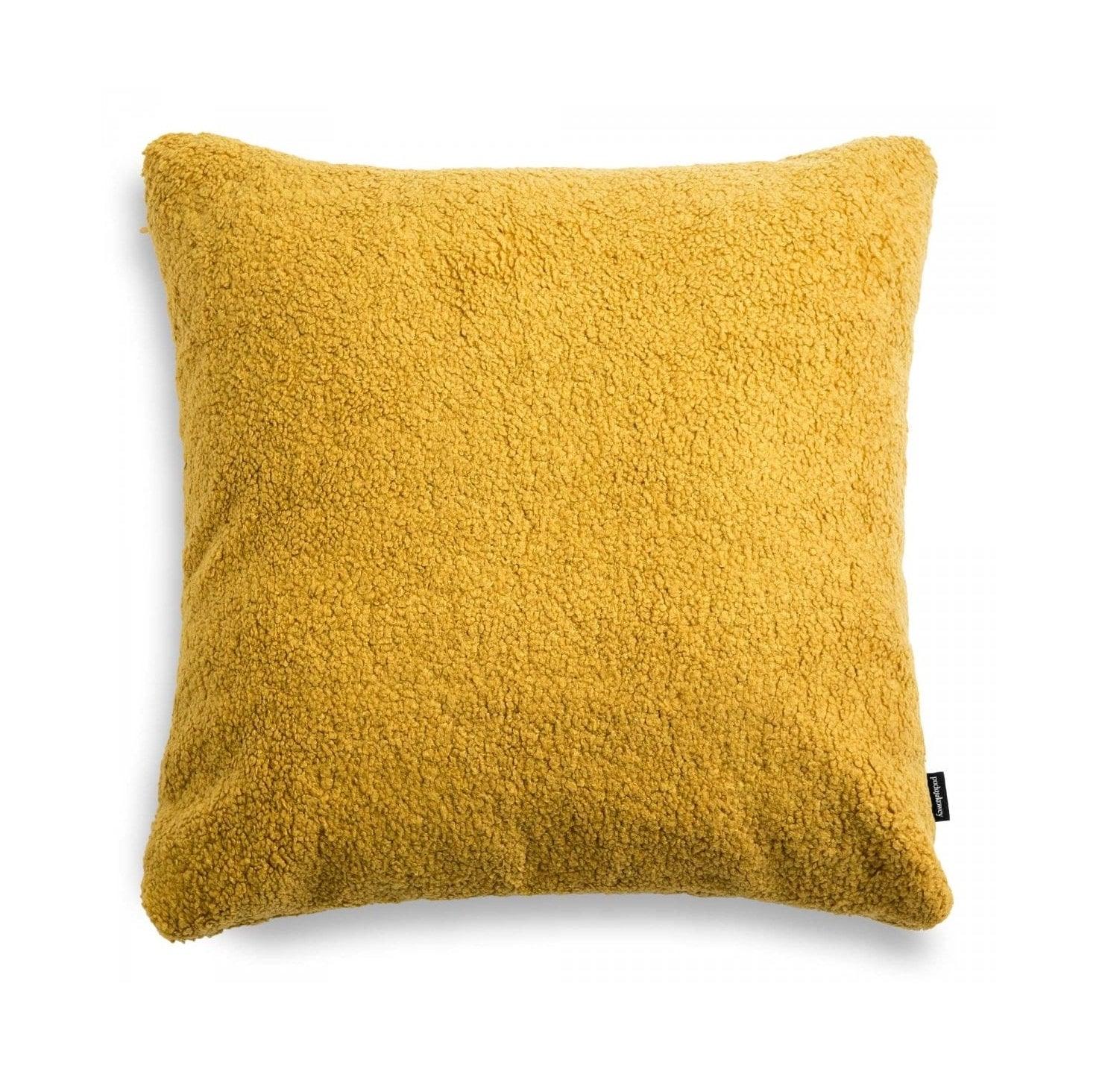 Poduszka w tkaninie boucle COZY miodowy Poduszkowcy 50x50 cm Eye on Design