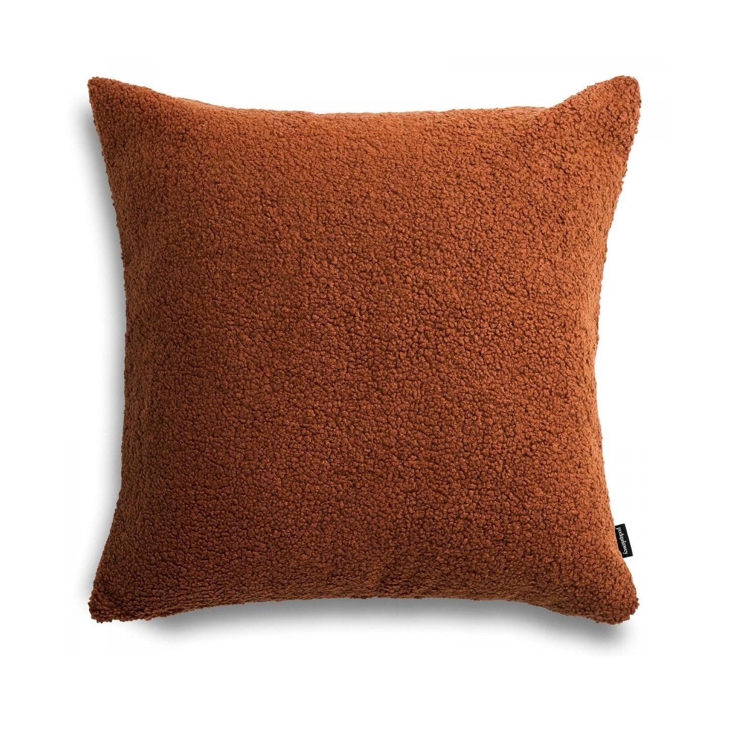 Poduszka w tkaninie boucle COZY rudy Poduszkowcy 50x50 cm Eye on Design