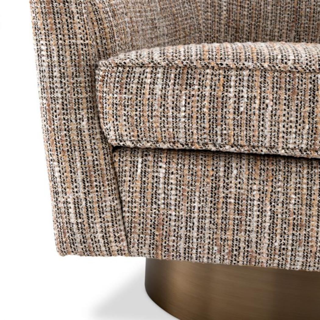 Catene rotary armchair beige melange