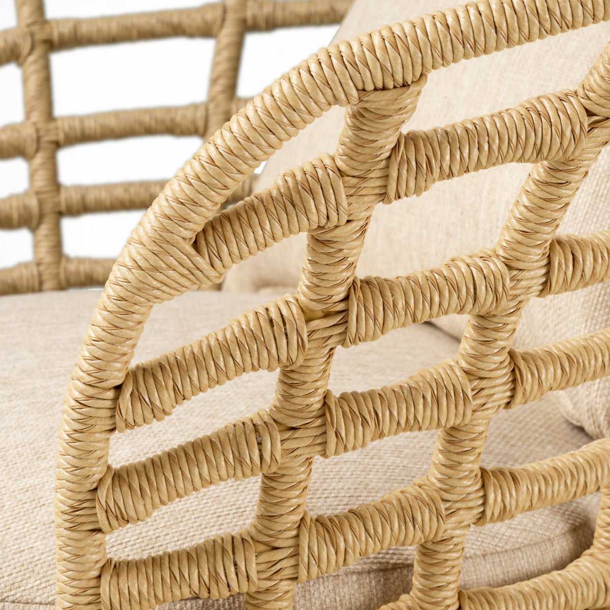 PAXTON Outdoor Armchair in Synthetic Rattan