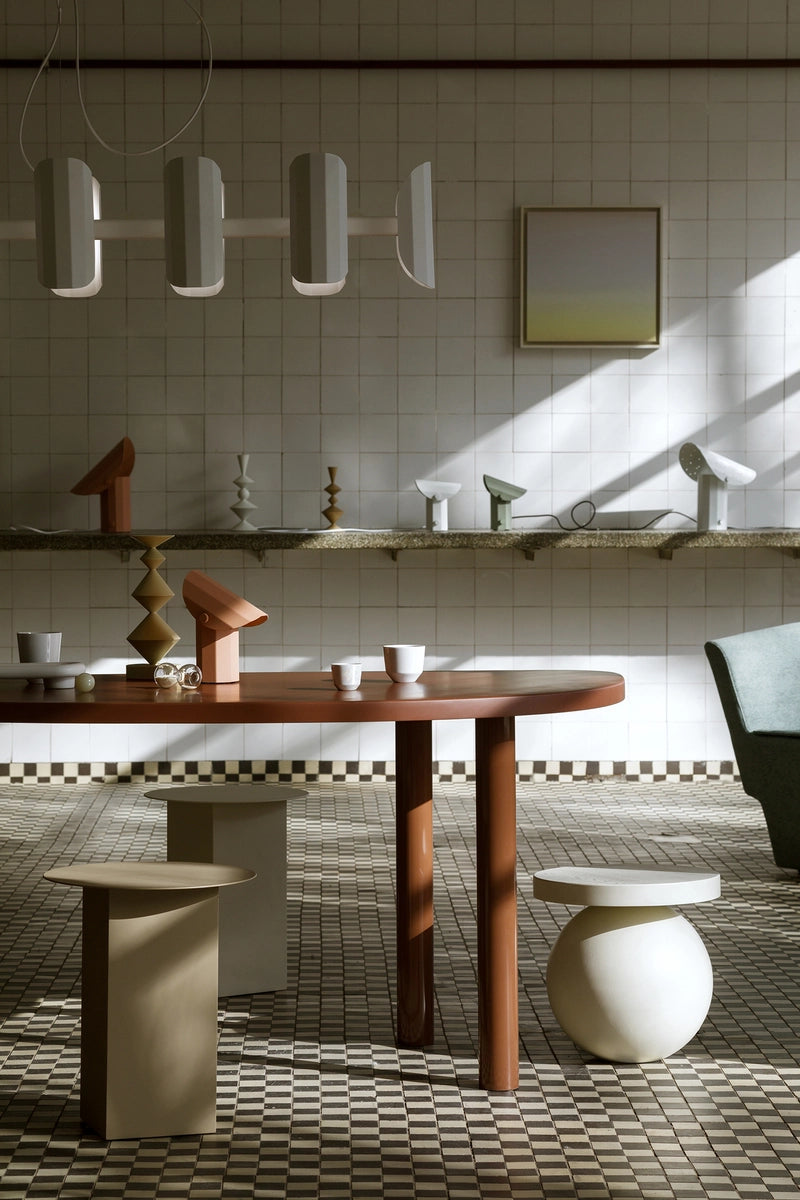 Portable lamp APOLIN white