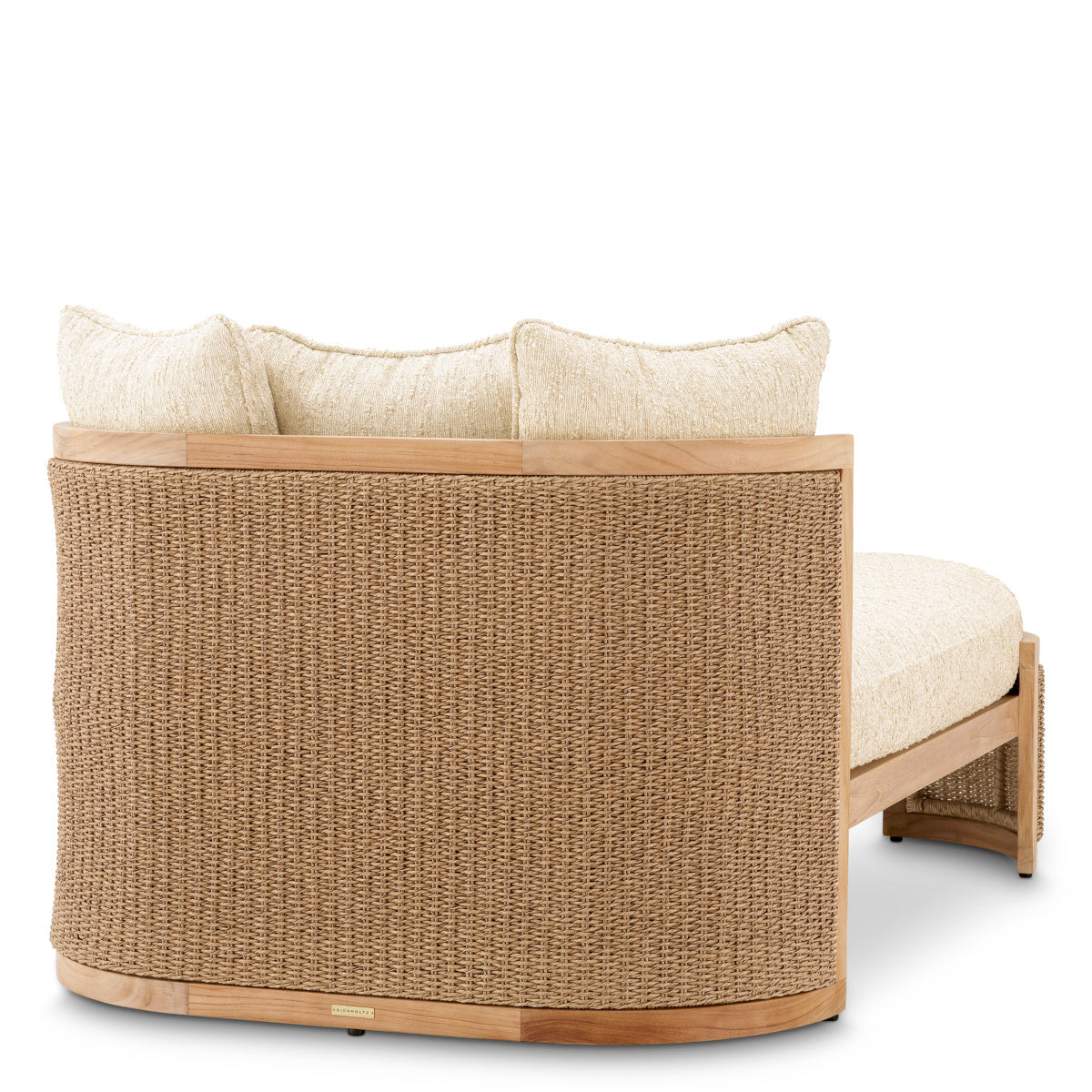 MARRENZO Beige Garden Lounger