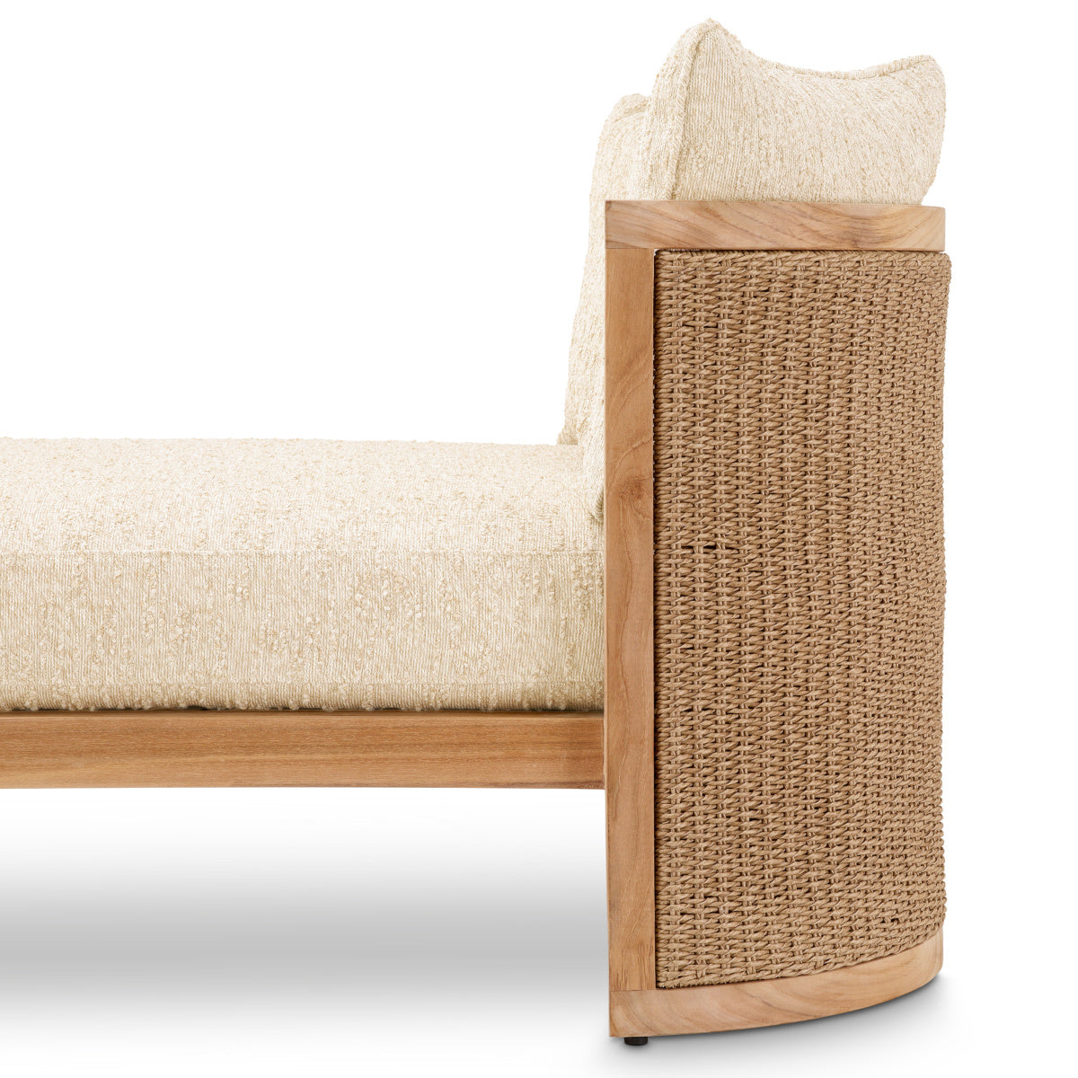 MARRENZO Beige Garden Lounger