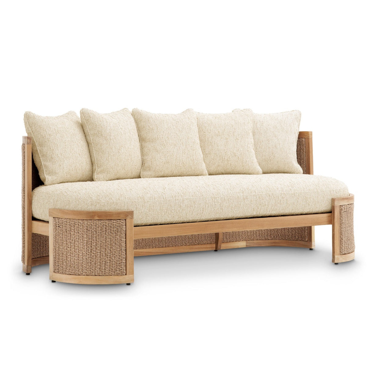 MARRENZO Beige Garden Sofa