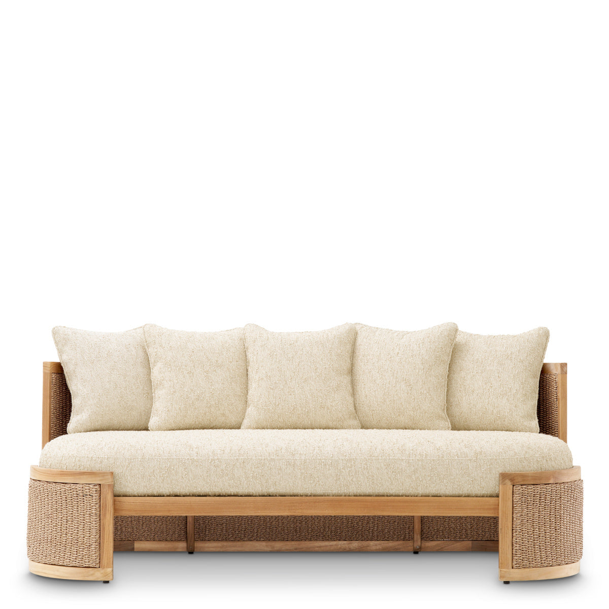 MARRENZO Beige Garden Sofa