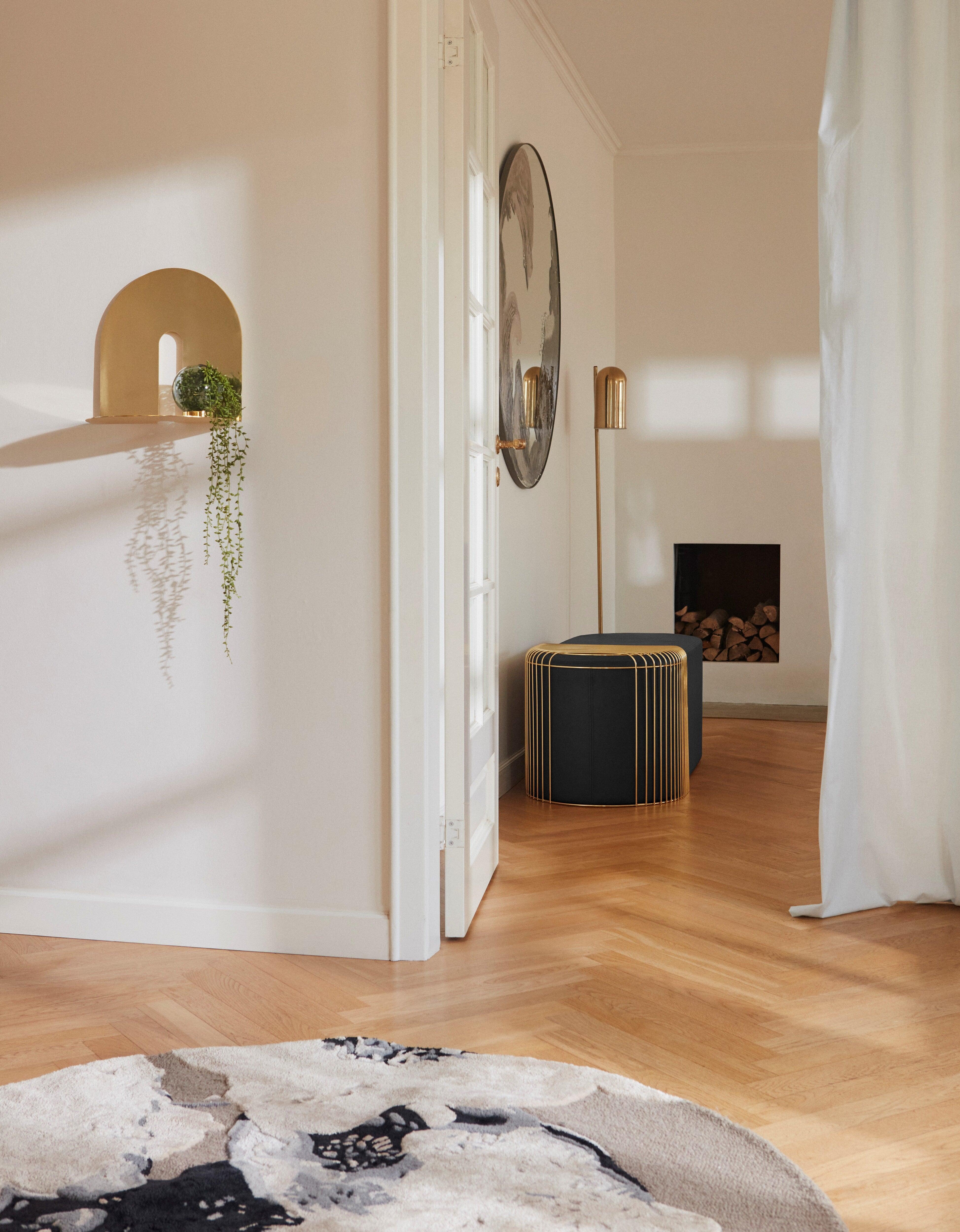 Półka CASTELLUM czarny AYTM Eye on Design