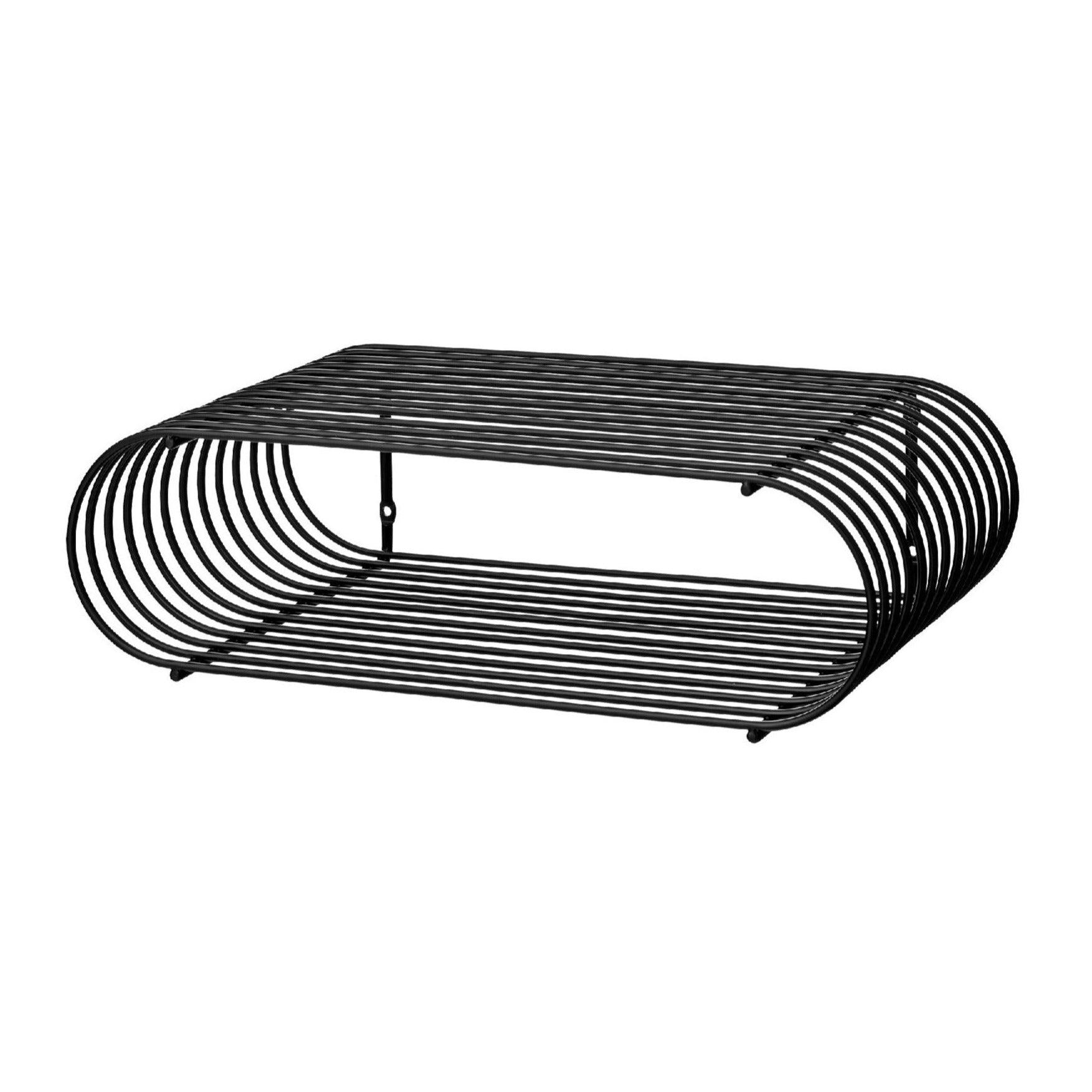 Półka ścienna CURVA czarny AYTM 40.4 cm Eye on Design