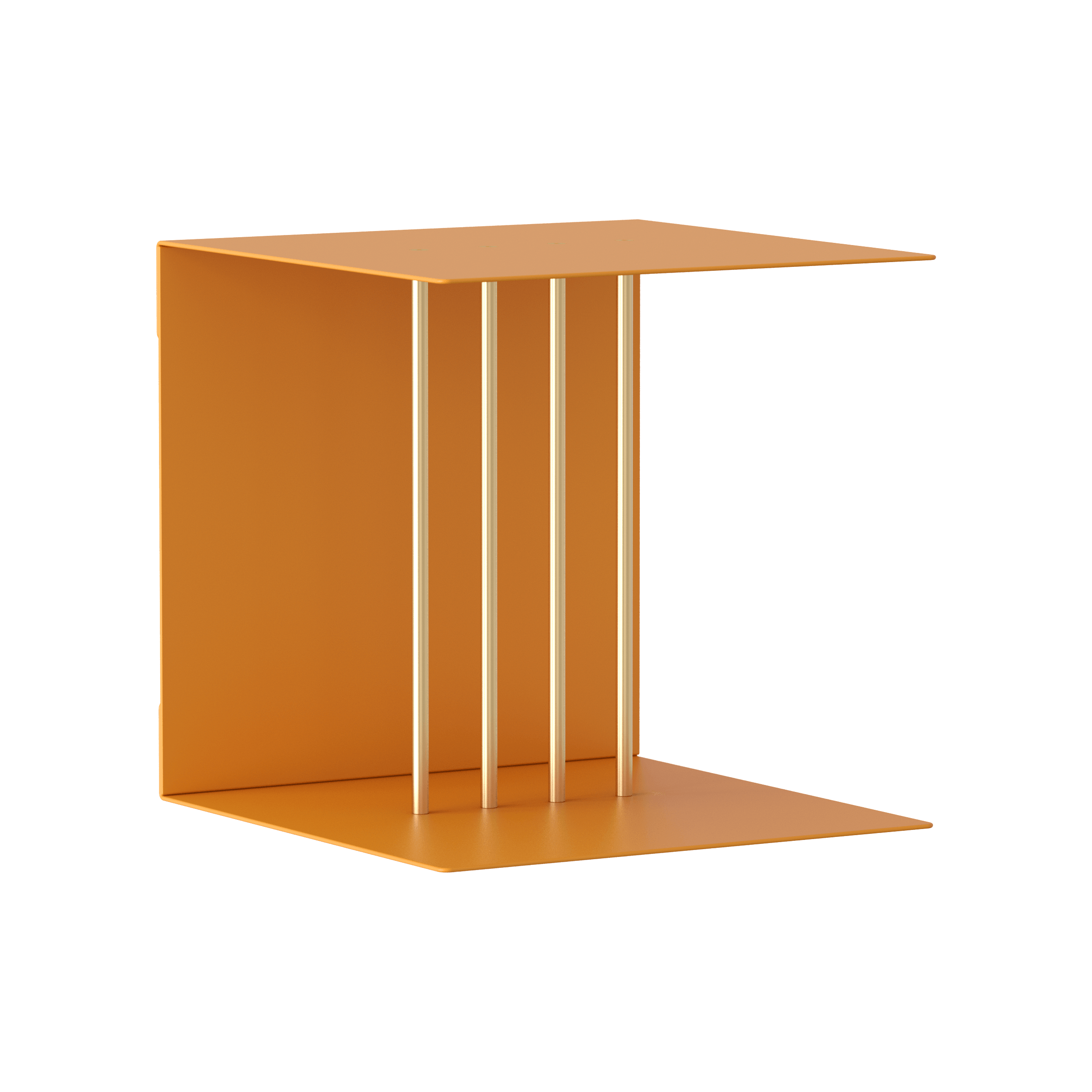 Półka TEASER szafranowy ze złotym UMAGE Eye on Design