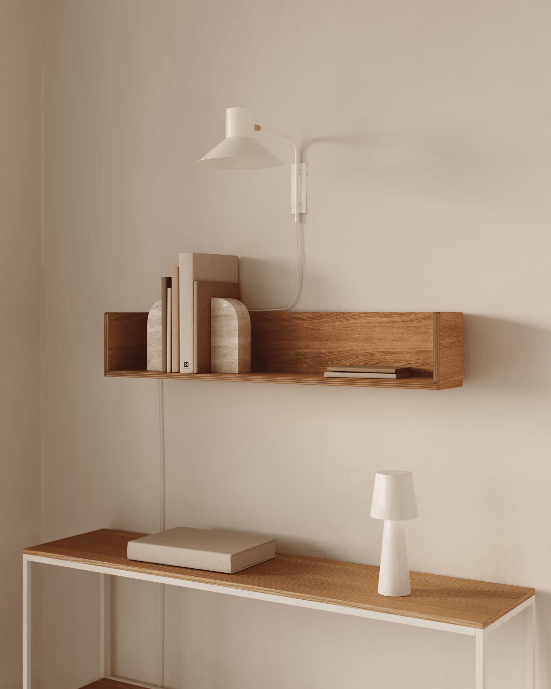 Półka wisząca OCTAVIA drewniany La Forma Eye on Design