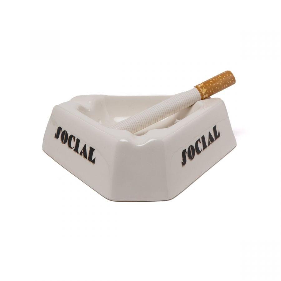 Popielniczka SOCIAL SMOKER biały Seletti Eye on Design
