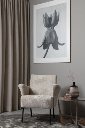 Brown muse armchair