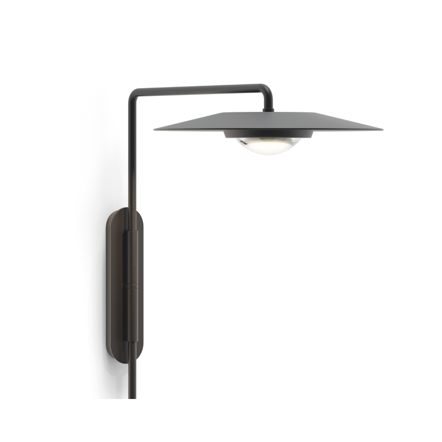 Wandleuchte mit Arm KOINÉ schwarz