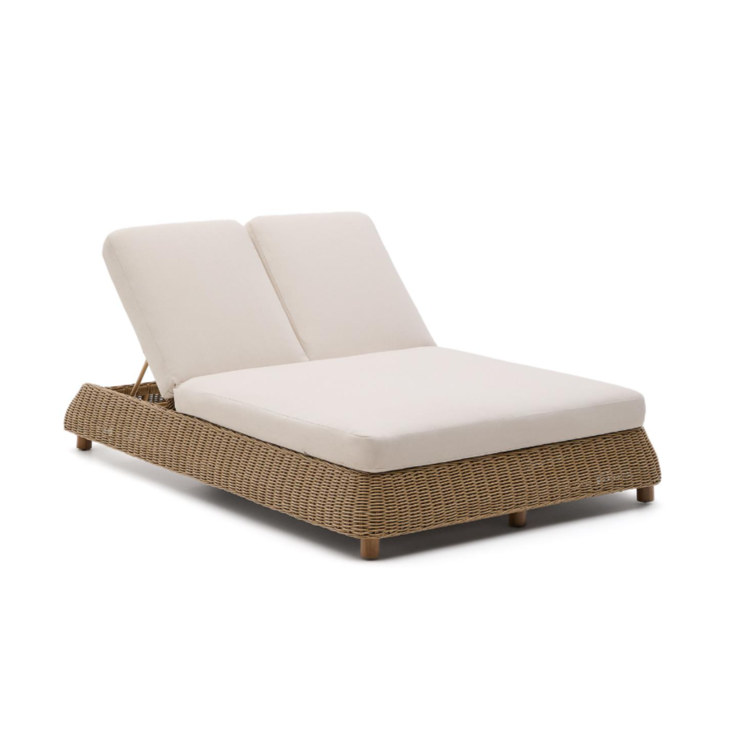 Doppelter Deckhaar -synthetischer Rattan