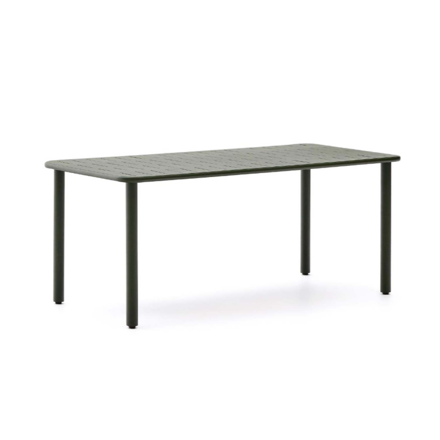 Green Steel Brai Garden Table
