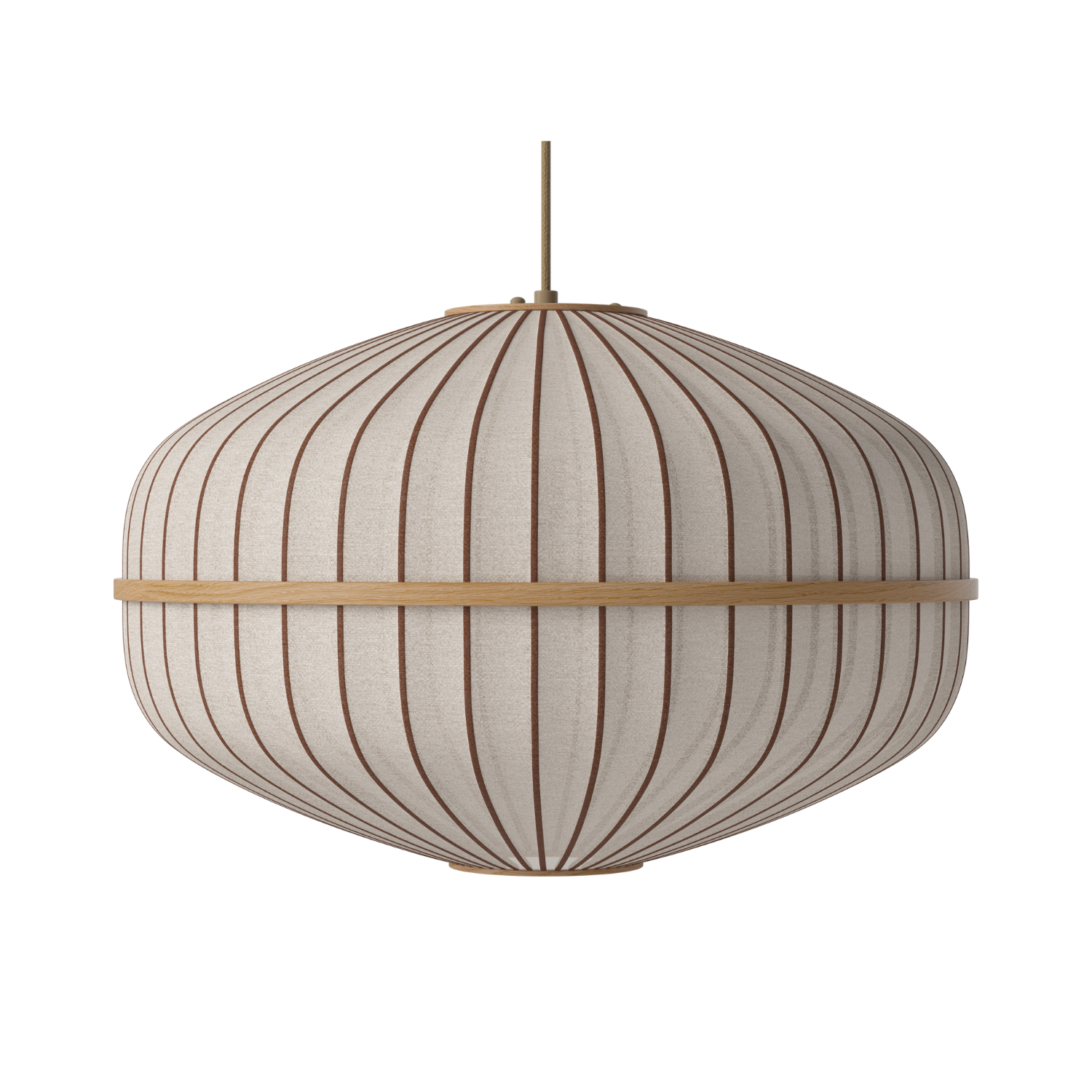 Lucén Beige hängende Lampe