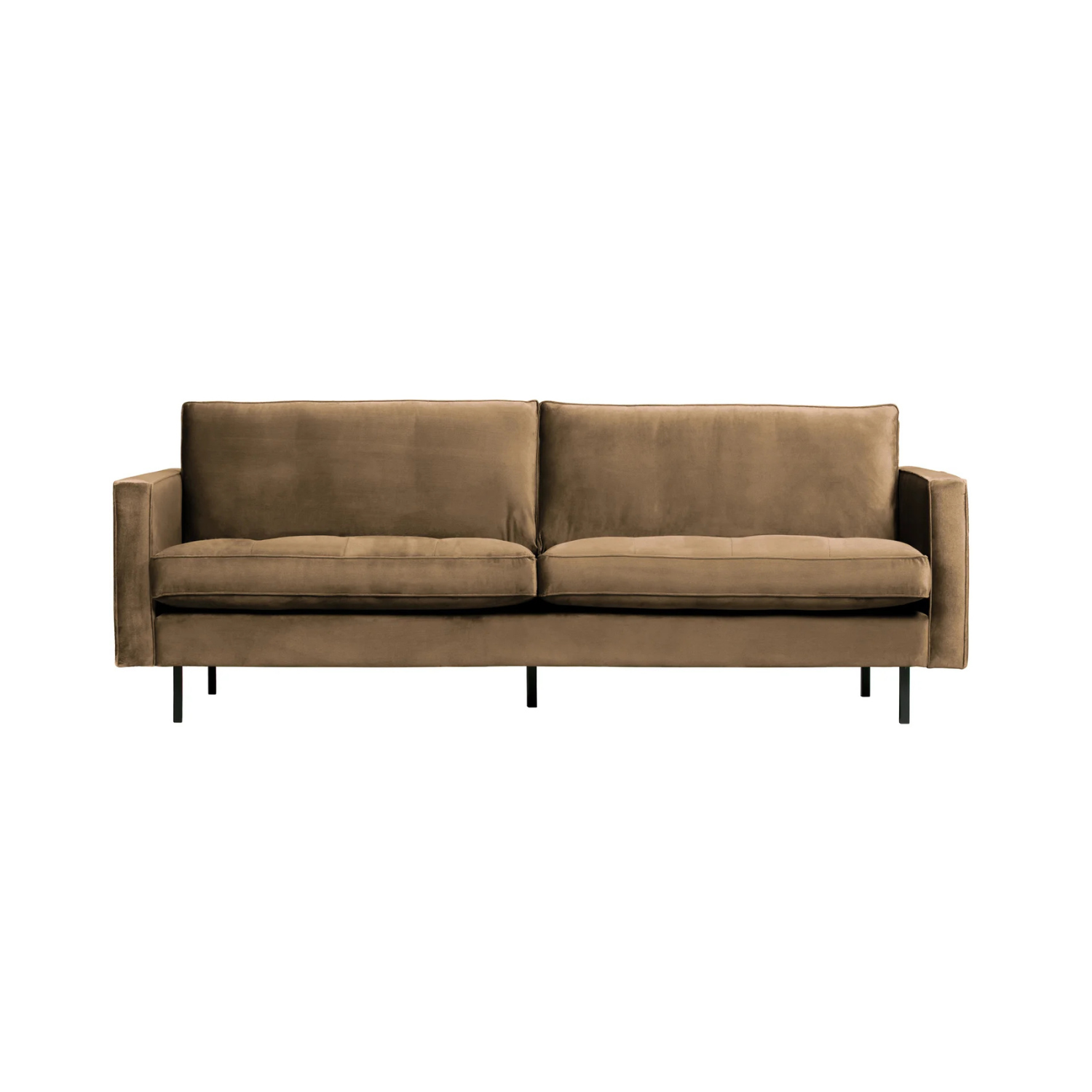Velvet sofa 2.5-person Rodeo Classic Taupe
