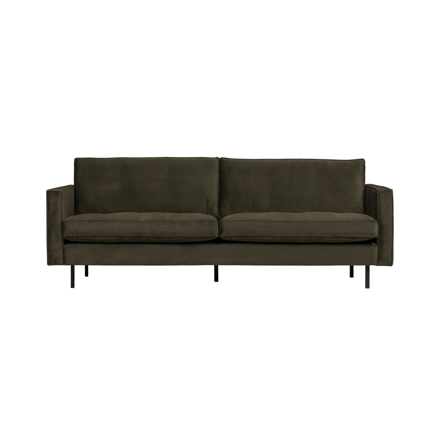 Velvet Sofa 2.5-person Rodeo Classic dark green