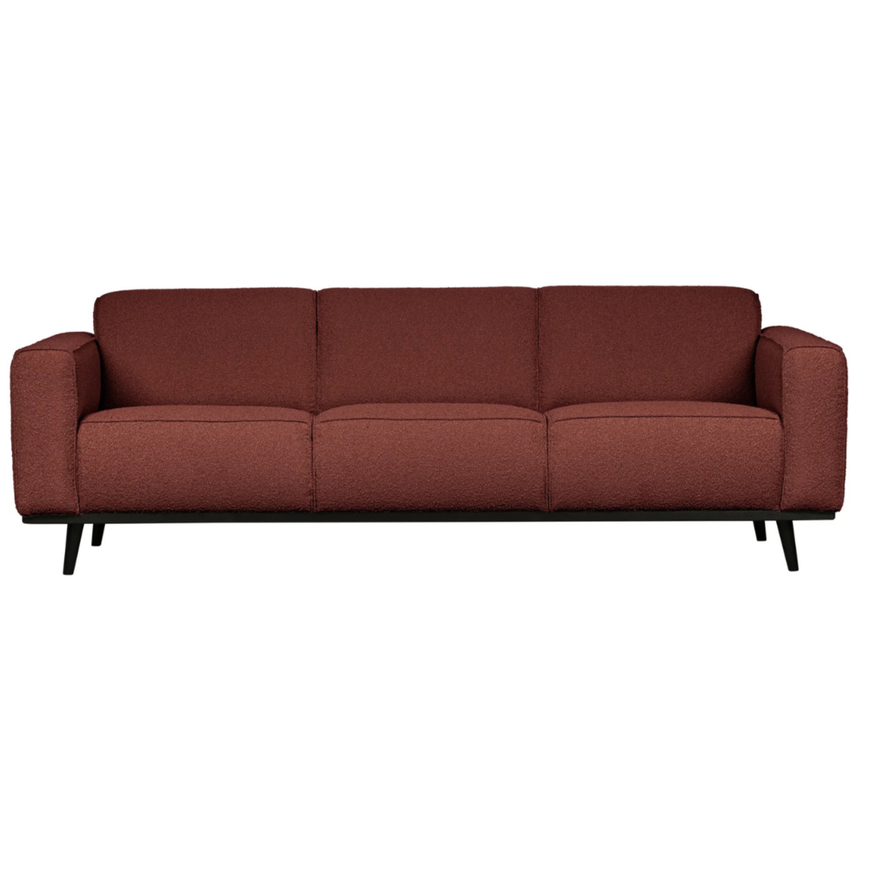 3-person Sofa Statement Boucle Chestnut