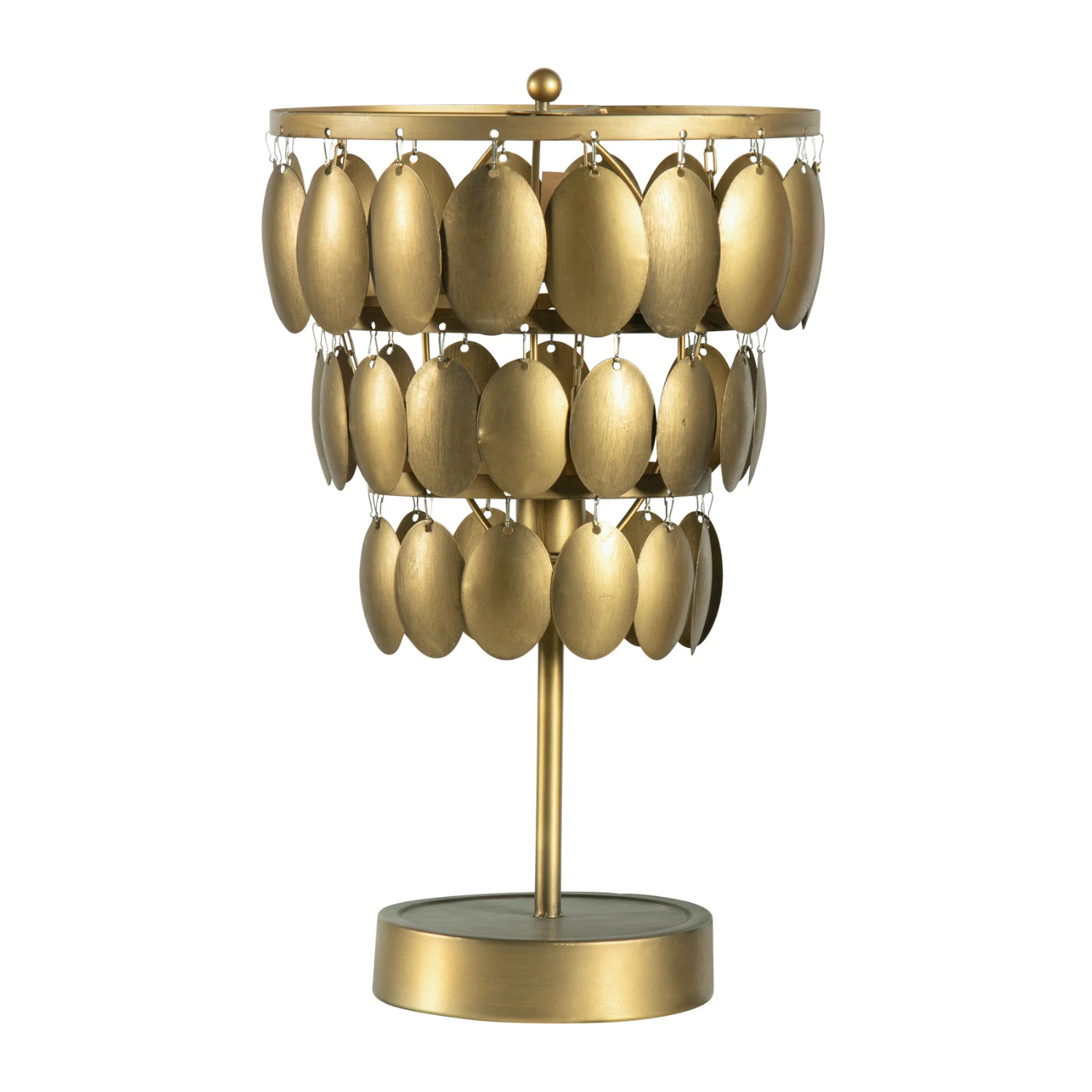 Moondust table lamp ancient brass